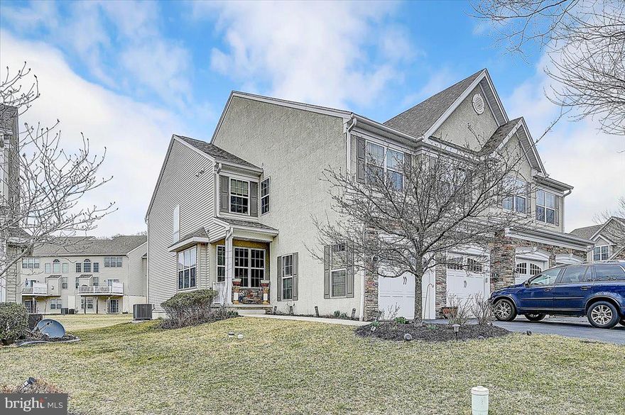 Available for rent immediately!
Welcome to 2602 Rockledge Ct, a beautifully appointed twin carriage home located in the peaceful cul-de-sac of the highly sought-after Byers Station community. Nestled within the prestigious Downingtown East School District, this stunning end unit combines comfort and convenience.

As you enter, you're greeted by a spacious foyer with gleaming hardwood floors that extend throughout the main level. The open-concept living and dining areas are perfect for hosting guests, while the sun-soaked family room, located just off the kitchen, features a dramatic 2-story ceiling, oversized 20-foot windows, elegant moldings, and a cozy gas fireplace—creating the ideal space for relaxation.

The kitchen is a true highlight, offering ample cabinetry, sleek granite countertops, stainless steel appliances, and beautifully crafted light fixtures. A convenient powder room completes the main level. Step outside onto the private Trex extended deck, complete with automatic lighting, providing an extended living space perfect for entertaining.

Upstairs, the luxurious primary suite offers two generous walk-in closets and a suite bath, providing a serene retreat. Down the hall, you'll find three additional well-sized bedrooms and a newly remodeled full hall bathroom. The thoughtfully placed laundry room adds further convenience.

Freshly painted in neutral tones in 2024, (whole house including garage) this home also boasts several upgrades, including all-new toilets, a water softener for improved water quality, and top-of-the-line HVAC AC 2021, HEAT -2022 and water heater systems 2023, along with a new sump pump (2024), ensuring energy efficiency and peace of mind.

The fully finished basement is the star of the show, featuring a well-designed wet bar and a movie theater area perfect for entertaining or relaxation. The open floor plan and walk-up access to the basement offer flexible usage and ample storage.

Rounding out this exceptional home is a two-car garage. The Byers Station community offers wonderful amenities, including a pool, clubhouse, tennis courts, and walking trails. The location provides easy access to major highways, Marsh Creek State Park, Exton Mall, and the vibrant main street of Exton.

Schedule a showing today and experience this remarkable home for yourself!