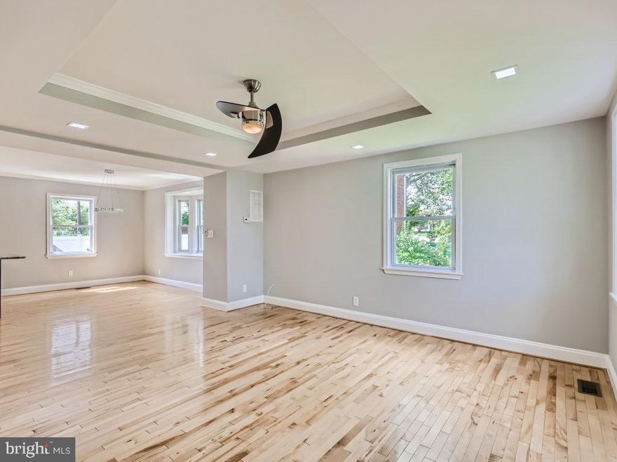 This Beautiful and well maintained 3 finished level home located  in the Northwood area featuring                       4 bedroom 2 full bath with a finished basement newly install privacy and new roof is a MUST see gem! This end of group townhome has a huge front yard and many update. It’s also Conveniently walking distance to Morgan State University.