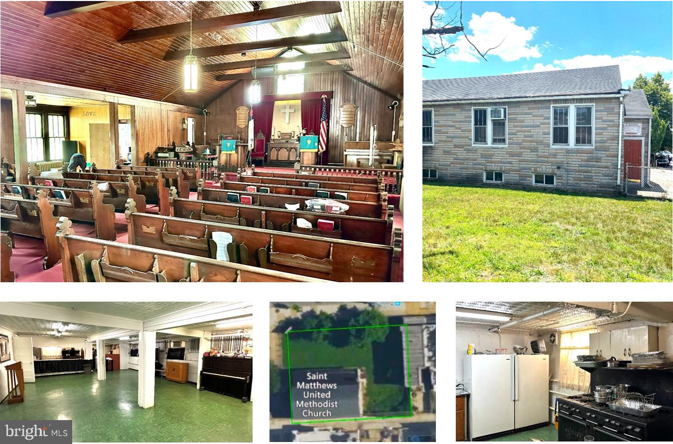 Built in 1922, St. Matthews United Methodist Church is ideal for a small and growing congregation. The building includes two levels of ±1775 SF each. On the upper level is the sanctuary and office. The lower level includes a hall, large kitchen, and restrooms. The exterior yard is fenced and offers greenspace for outdoor events. Cooling is provided by window units, and heating is a gas-fired boiler. Though it could use some updates, the property is turnkey. Located in the Ellwood Park neighborhood, on the corner of N Bouldin and E Monument, the church is highly visible and on a public transit route. Seller financing may be available with a full-price offer for a purchaser who intends to use the property as a house of worship. Terms: 30% down, 7.5% interest, amortized over 20 years, 5-year balloon; terms are non-negotiable. There is no option to lease. The seller has limited knowledge about the property and welcomes buyers to undertake a full inspection. The property will be sold as is. The seller makes no representation regarding condition, zoning, or use. Buyers should address any issues during the study period. Some chattels will convey with the sale.
