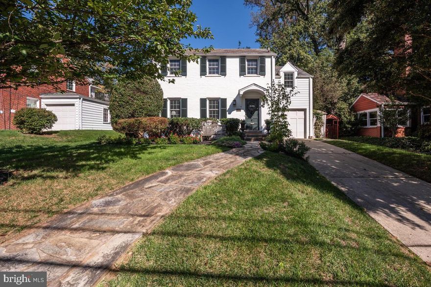 Discover the perfect blend of classic charm and modern convenience in this beautifully updated 3BR/2.5BA colonial. A thoughtful main-floor addition expands the living space, featuring a bright, renovated kitchen, a cozy den, and a sunny breakfast area. Enjoy newly refinished hardwood floors, fresh paint, gleaming quartz countertops, and a chic tile backsplash. The home boasts upgraded baths, new family room carpet, 1-car garage, and a serene rear patio with a stone retaining wall.<br/><br/>Conveniently situated on a quiet street, imagine the lifestyle advantages of living only a short walk away from Metro and Downtown Bethesda. Benefit from easy access to schools (bus stop one block away), shopping, and the "park-like" setting of NIH at the end of the block, complete with a walking path, field, and sledding hill. Some pictures are virtually staged