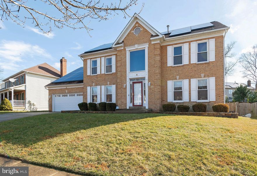 Spacious well kept colonial! Vacant for quick settlement! Brick front colonial features 4 bedrooms, possible 5th,31/2 baths, family room with fireplace, full improved basement, eat in kitchen center, separate dining room, hardwood floors, 2 car garage, deck, rear fenced yard, storage shed and much more. Please make sure all doors are closed ,All lights turned off and make sure you wipe your feet before entering the home.