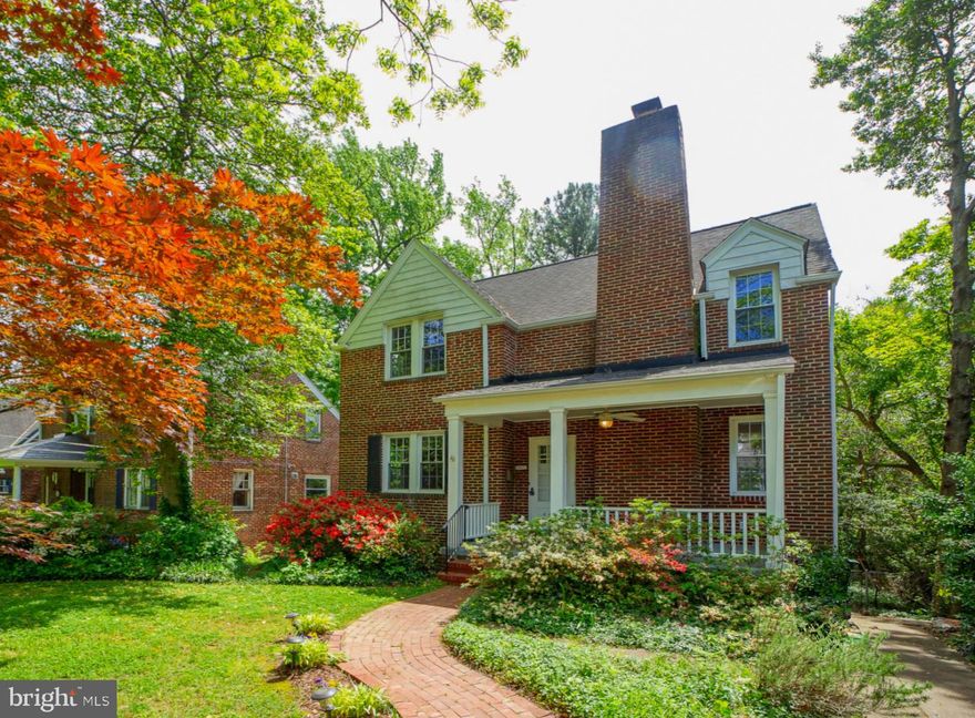 Offer deadline - Wednesday 5/15 at 10 a.m. Welcome to 4409 Underwood Street, a sun-filled, brick Colonial home nestled in the desirable UNIVERSITY PARK neighborhood and backing to the beautiful, old growth trees of the town park.  This historic gem boasts timeless appeal combined with modern comforts, offering a unique blend of character and convenience.
Built in 1934, this cheerful home features sparkling hardwood floors, a cozy fireplace, and an abundance of natural light throughout. The main level boasts a gourmet kitchen, which is open to the dining room, with an island, granite countertops, and stainless steel appliances...perfect for culinary enthusiasts and entertainers. From the kitchen, through the darling sunroom, step outside to your huge, private deck overlooking the serene town park where you can enjoy nature, sunsets and hosting BBQs.
With three bedrooms, including one with an enormous closet, and the lovely, renovated bathroom on the upper level and a half bath on the main level, this home offers comfort and privacy. The spacious living room, dining room, and sunroom provide ample space for relaxation and gatherings. 
Conveniently located less than a mile from the Hyattsville Crossing metro stop, bus stops, and the MARC station, commuting is a breeze. Nearby amenities like tennis/pickleball courts, top-rated UNIVERSITY PARK Elementary School, car charging stations and vibrant community events like the 4th of July Parade, Azalea Classic 5K Run and Porch Fest make this home an ideal choice. Easily walk to dining at restaurants like Burton's, Denizens Brewery and Le Fantom Food Hall and so close to shopping at Whole Foods and Trader Joes. Don't miss your chance to experience the best of University Park living – schedule your private tour or visit our upcoming open house on Sat, May 11 from 2:00 PM to 4:00 PM!