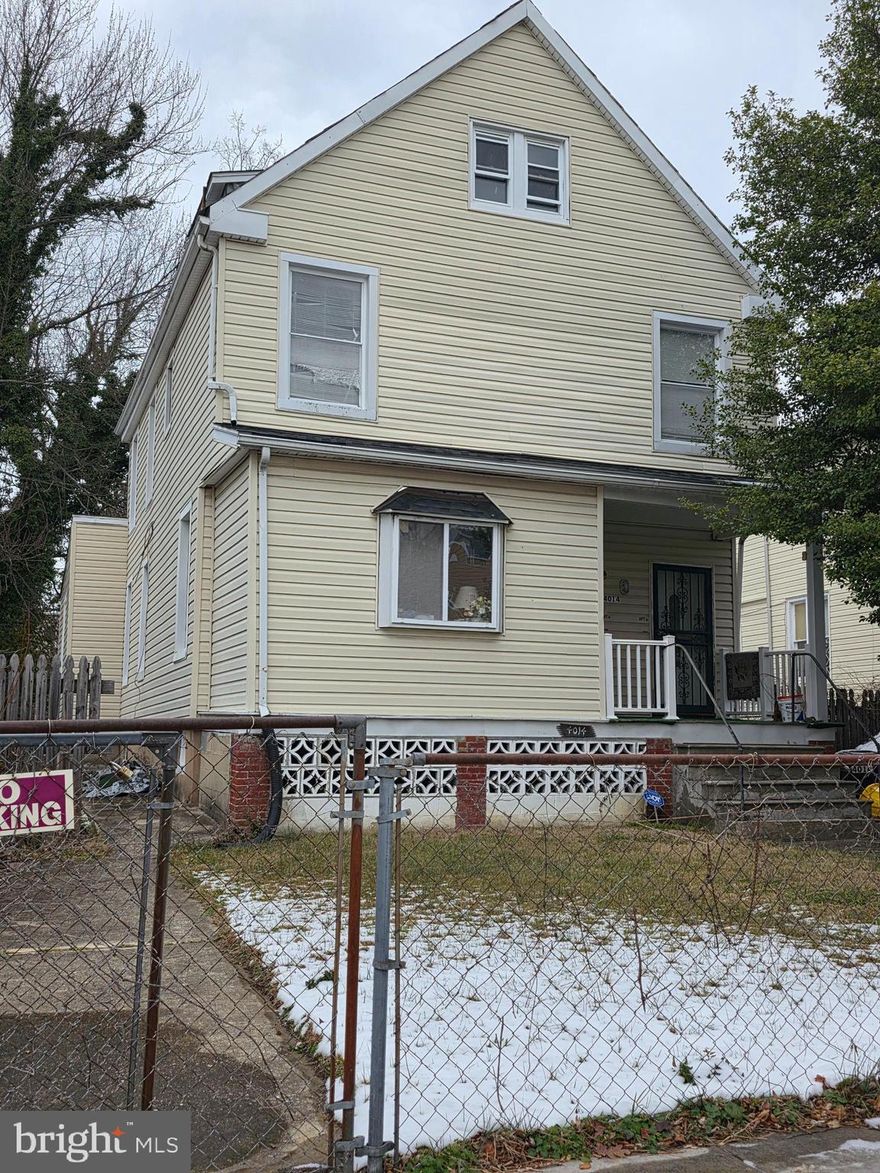 ESTATE SALE OPPORTUNITY!  This single-family home is currently arranged as two apartments, with a full kitchen on both the first and second floors.  With the right vision, this property offers excellent potential for customization or income possibilities.  HOME IS BEING SOLD AS-IS!