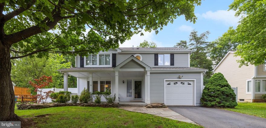 Meticulously maintained and updated three level colonial in Nestoria/Seneca Chase. *** The covered front porch warmly greets you as you come home. *** The main level, with hardwoods throughout, features a formal living room, dining room, kitchen, family room, powder room and screened-in-porch off the rear.  *** The upper level features the Primary Bedroom with remodeled en-suite Primary Bathroom, plus three additional bedrooms and remodeled hallway full bathroom. *** The lower level features a rec room, storage room, utility room. *** The beautiful screened-in-porch keep outs the pesky mosquitoes and features skylights that let in plenty of light without having to run for cover from hottest and sunniest of days. *** The lot is full fenced, level and backs to common area. *** Located on a private cul-de-sac street for privacy and peace of mind, yet minutes from multiple parks, shopping, retail, dining, major routes, schools and more.