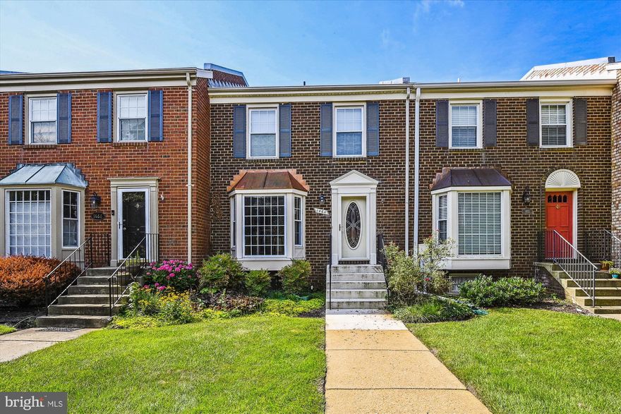 New Roof and New Deck in 2022       3 Level Brick Townhome..      Assigned Parking in the Rear, #5 and # 6       The kitchen features a bay window, with bistro table seating, granite countertops, pantry, appliances include a stainless refrigerator, stove, and dishwasher.    Enhanced with wood floors, the spacious dining and living rooms open onto a large new deck.    Enjoy relaxing and entertaining.      Floor to ceiling book shelves line one wall of the freshly painted living room.  Primary/master suit with wood floor and a private full bathroom.     Bedrooms 2 and 3 share a second full hallway bathroom.     All bedroom windows have blinds,. One has a wood floor, the other bedroom is neutrally carpeted.     The " walk out"  lower level features a family room with fireplace and a half bathroom .      A second room contains the laundry, utilities, and workbench.  A cedar lined closet offers extra storage space.      Conveniently located : just a brief walk for a coffee break, food store, drug store, dining out, plus more.      The golf course is a short drive.      Commuter routes minutes away .  Easy access to Historic Annapolis, Naval Academy,    Rt 50 to Ft Meade,  Washington DC, Baltimore, the Eastern Shore