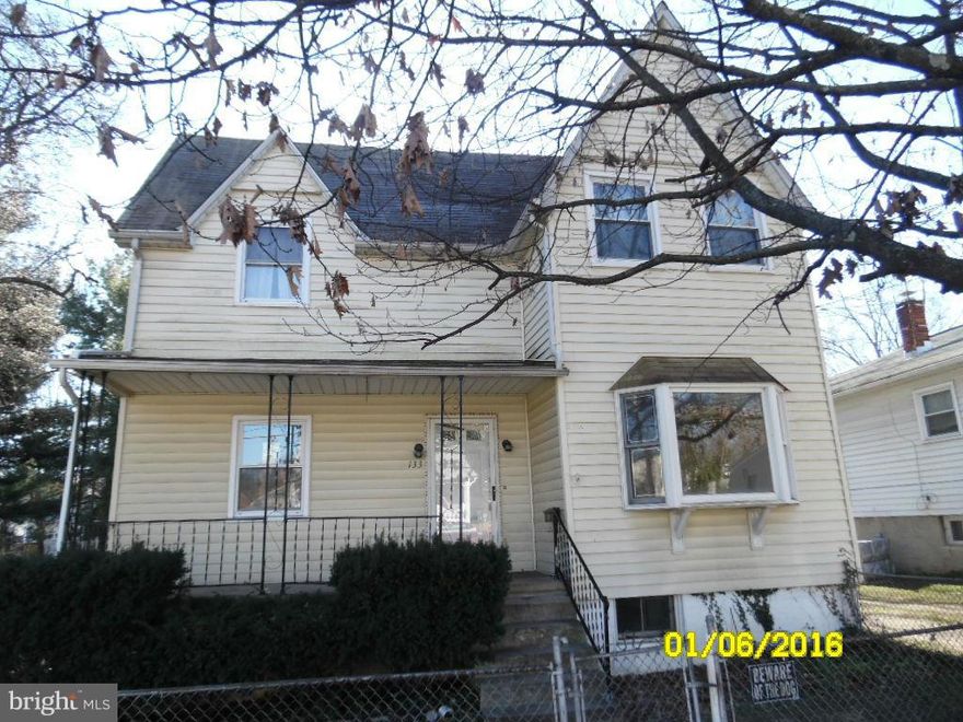 Amazing opportunity to own this value-priced single family home. Enjoy nice room sizes, eat-in kitchen, first floor bedroom and bath. Finish the basement for additional living space and storage. Relax on the covered front porch or the rear deck. Fully fenced lot with lots of space for play and entertainment!  Convenient Landsdowne location and a short drive to downtown Baltimore.