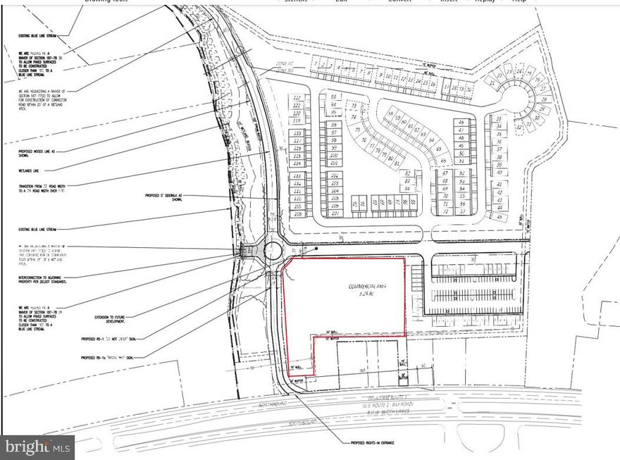 Prime Commercial Development Opportunity! Original sale was 25 acres tax map still showing 25 acres 3.24 acres was broken off to sale separately.
Highly visible, high-traffic 3.24-acre commercial parcel located on Bay Rd in Milford’s primary business corridor, offering excellent exposure and accessibility. Zoned BG (General Business District), allowing a wide range of commercial and service uses including retail, office, medical, restaurant, and service-oriented businesses, subject to city approvals. Property may be subdivided, offering flexibility for multiple commercial pads, phased development, or individual end-user sites (subject to municipal approval). Electric , water and sewer stubbed out.

Strategic Location
• Strong frontage on Bay Rd, one of Milford’s most active commercial corridors
• Surrounded by established businesses and growing residential areas
• Convenient access to major routes and local amenities

Development Potential
• Suitable for single-user or multi-tenant commercial development
• Flat, usable acreage with room for buildings, parking, and circulation
• Utilities believed to be available nearby (buyer to verify)

Retail or pad-site development, medical or professional offices, service businesses, restaurants, or investor/developer subdivision opportunity.