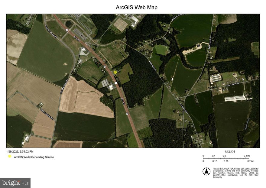 Prime Commercial Development Opportunity! Original sale was 25 acres tax map still showing 25 acres 3.24 acres was broken off to sale separately.
Highly visible, high-traffic 3.24-acre commercial parcel located on Bay Rd in Milford’s primary business corridor, offering excellent exposure and accessibility. Zoned BG (General Business District), allowing a wide range of commercial and service uses including retail, office, medical, restaurant, and service-oriented businesses, subject to city approvals. Property may be subdivided, offering flexibility for multiple commercial pads, phased development, or individual end-user sites (subject to municipal approval). Electric , water and sewer stubbed out.

Strategic Location
• Strong frontage on Bay Rd, one of Milford’s most active commercial corridors
• Surrounded by established businesses and growing residential areas
• Convenient access to major routes and local amenities

Development Potential
• Suitable for single-user or multi-tenant commercial development
• Flat, usable acreage with room for buildings, parking, and circulation
• Utilities believed to be available nearby (buyer to verify)

Retail or pad-site development, medical or professional offices, service businesses, restaurants, or investor/developer subdivision opportunity.