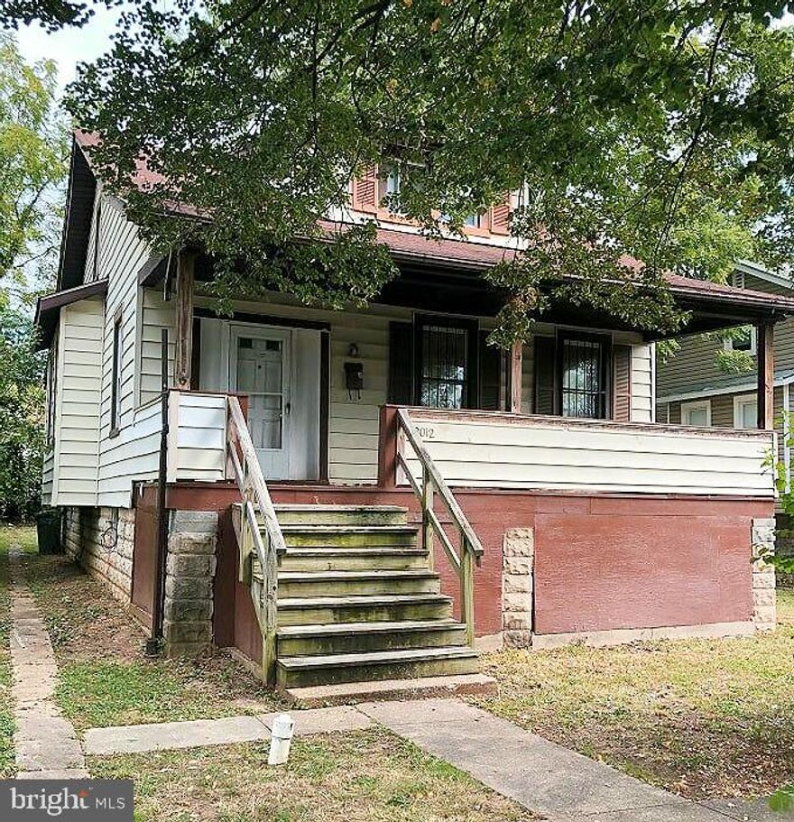 Don't miss this wonderful opportunity to own this porchfront detached home in a spacious lot. Enjoy nice room sizes, hardwood floors, separate dining area and kitchen with granite counter & wood cabinets. Use the full basement as added storage or finish off for additional living space. Great location - near Pimlico, Sinai Hospital, schools and shopping.