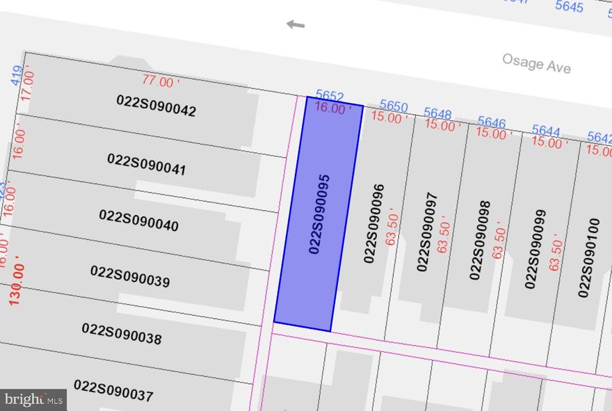 ATTENTION Investors and Builders!! Great opportunity in one of the fastest-growing zip codes in Philadelphia, West Philadelphia! LOCATION LOCATION LOCATION...get in now while you still can. This area has tons of development! The PERFECT sized property is 16 FEET WIDE and 64 FEET DEEP!! This is a can't miss opportunity. Bring your offers fast, this one won't last long!