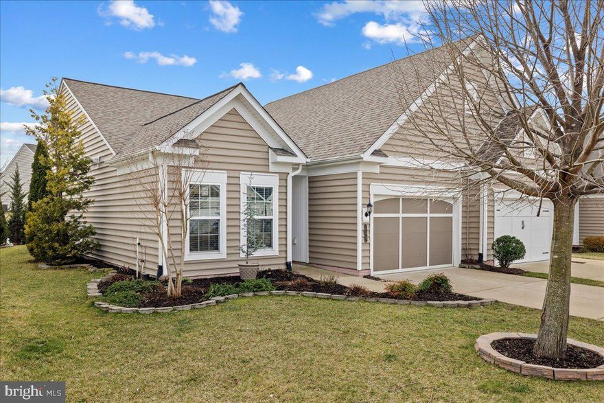 Welcome to 163 Hyannis Court, located in the vibrant 55+ community of Celebrate by Del Webb in Stafford, VA. This meticulously maintained home offers a perfect blend of comfort, convenience, and luxury.

As you step inside, you'll be greeted by an inviting atmosphere with an abundance of natural light flowing through the spacious living areas. The home features two bedrooms, two bathrooms, and a large den/office, providing ample space for relaxation and productivity.

The kitchen is a chef's dream, boasting stainless steel appliances, granite countertops, and ample cabinet space. The combination of tile and hardwood flooring throughout the common areas adds a touch of elegance and durability.

Outside, the property has been enhanced with an upgraded exterior stone patio, perfect for outdoor entertaining or simply enjoying the serene surroundings. Plus, with a new roof installed in 2021, you can enjoy peace of mind knowing that your home is well-maintained.

Residents of Celebrate by Del Webb have access to a wealth of amenities, including a stunning community center with swimming pools, a workout area, library, pool tables, meeting areas, and an indoor track. Additionally, the community offers a variety of 55+ activities to keep residents active and engaged.

Conveniently located near downtown Fredericksburg, restaurants, river activities, Mary Washington Hospital, golf courses, and the Central Park shopping area, 163 Hyannis Court offers the perfect combination of resort-style living and easy access to everyday conveniences. Don't miss your opportunity to call this stunning property home. Schedule a viewing today!