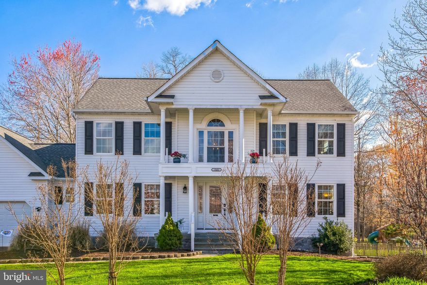 Welcome to 10402 Colechester St in the Lees Hill Subdivision. Within a short distance to I-95, this homes convenient location makes any commute a breeze. This beautiful colonial home greets you with the main floor showcasing beautiful hardwood flooring, a flex room, formal dining room, half bathroom, kitchen with granite counter tops + eat-in area, living room, sunroom and a laundry room. The second floor boasts the primary bedroom and  bathroom appointed with skylights, three additional bedrooms and a full bathroom with a walk in shower. Relaxation awaits in the backyard where you have a spacious shaded deck and gazebo area overlooking the 18th hole at Lee's Hill Golf Course. Meticulously maintained, this home has had major updates in recent years such as whole house window replacement with transferable lifetime warranty,  roof replacement, HVAC system, and more! When you become apart of the Lee’s Hill community you have access to their private clubhouse, pool, tennis court, playground and beautiful shaded walking trails throughout the neighborhood. Come check it out!