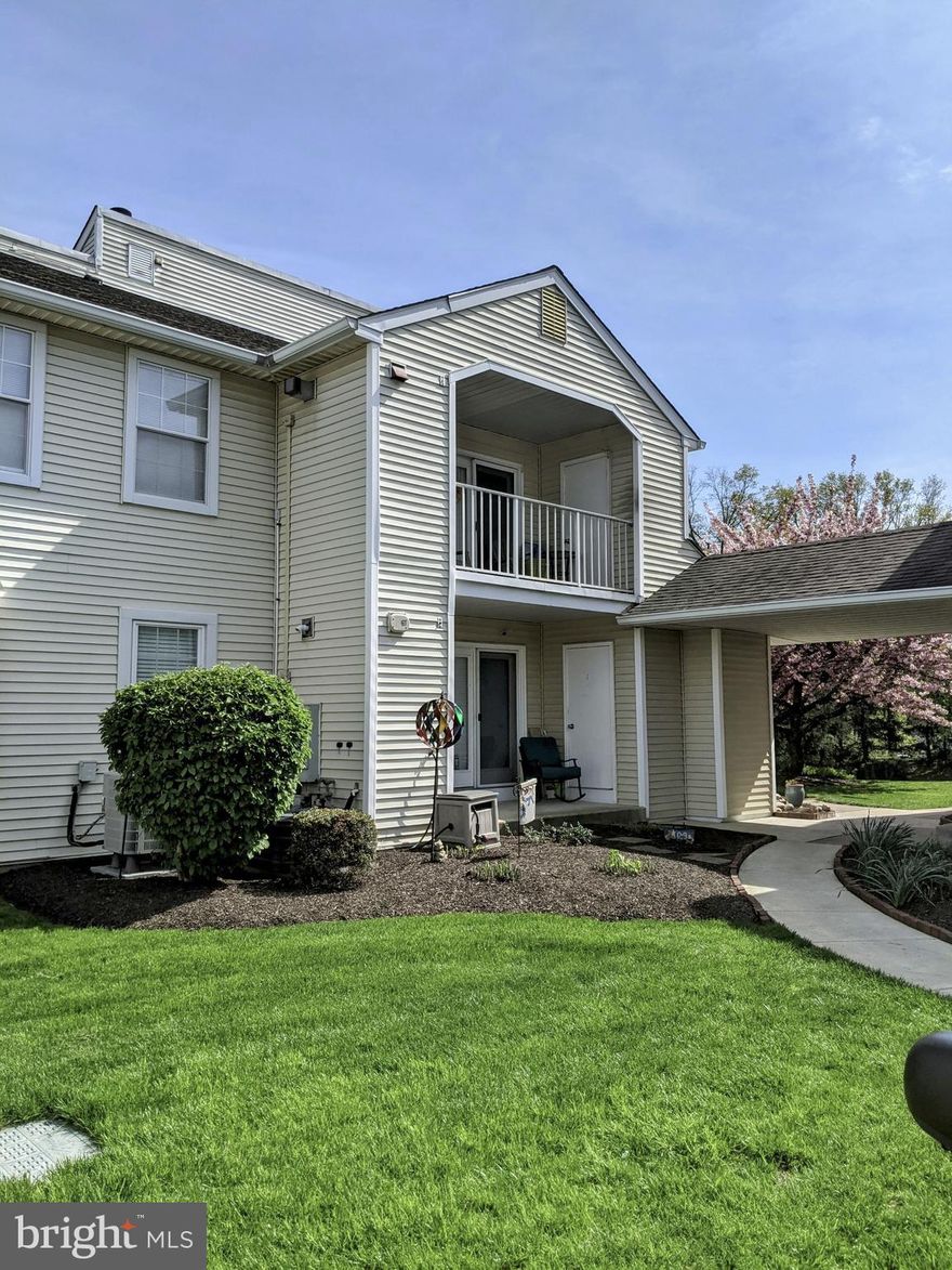 Great private setting with plenty of parking. Beautiful second floor condo in highly sought after Steamboat Station. Eat in, living room, dining area a large bathroom, and two lovely bedrooms.  Owner is a PA Licensed Realtor