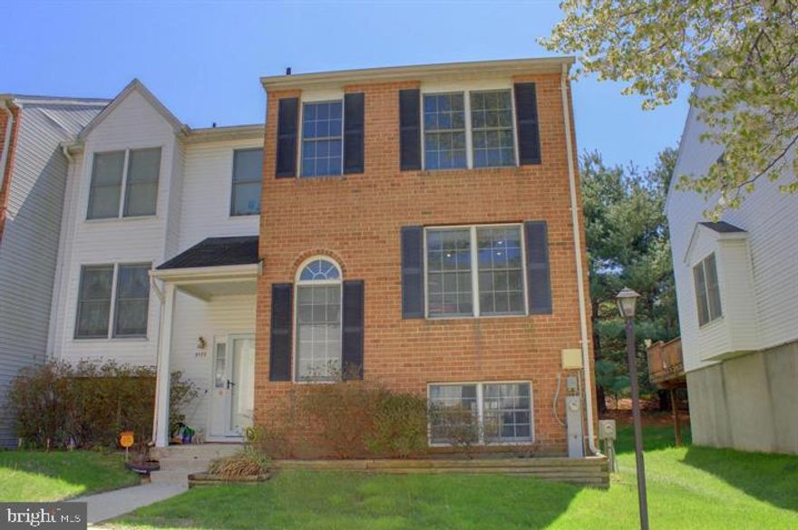 This is an Ellicott City end-of-unit Brick front 3-level townhome condo with 3 BR, 2.5 BA is ready to move in. Two Master Bedrooms With Vaulted Ceilings and two Master Bathrooms. The kitchen has ceramic tile floors, granite countertops, and SS  appliances with Plenty of Kitchen cabinet space. The sliding door leads to a large deck off the living room.  The main floor and Lower level have wood floors. 3rd bedroom on the lower level with sliding glass door access to a large patio space. Close to shopping places including Wal-Mart, Grocery shopping, restaurants, and major transportation routes 29, 100, and 70.