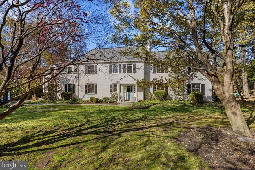 Timeless charm meets modern sophistication in this beautifully updated (2022)  5-bedroom, 3.1-bath Updated Colonial located in the heart of Villanova within the coveted Radnor School District. 107 Ashwood Rd in Villanova sits on a stunning flat lot with lush landscaping and mature trees, and a fenced back yard. This elegant cream colored brick home offers outstanding curb appeal and a highly walkable neighborhood and location just minutes from top-rated schools, vibrant dining, and commuter access(walkable across spring mill road).
The main floor showcases exceptional millwork, gleaming hardwood floors, neutral tones,plantation shutters and thoughtful upgrades throughout. Enter the home into the foyer through a charming front entrance with a portico. The foyer is flanked by the entrance to the spacious dining area and open concept kitchen, and a sun-filled step-down living room with a large picture window, wood burning  fireplace, and access to the flagstone covered patio—perfect for seamless indoor-outdoor entertaining. A home office or cozy den with custom built-ins and provides a cozy retreat or a functional workspace. Also off of the foyer is the formal Powder room. 
The heart of the home is the large, new  island kitchen(2022), where white cabinetry is accented by crown molding and wainscotting, quartz countertops with subtle gray veining, and custom backsplash. A generous center island seats four or five and houses the sink, microwave, and 2 dishwashers and built-in ice maker. The kitchen also features high-end stainless steel appliances including a Thermador range, pendant and recessed lighting, and a bright picture window. The kitchen also opens to a large dining area that could accommodate a very large table and openes up to the covered back patio. Just off the kitchen is a mudroom with built-in cubbies right at the back door entry. Just off of the kitchen, a large great room provides a perfect gathering space for a crowd! 
Upstairs, hardwood floors continue through most of the second level, complemented by plantation shutters in many rooms. The luxurious primary suite has been recently renovated to include a sleek en-suite bathroom with double marble vanity and a walk in shower with seamless shower door and ample closet space. Bedrooms 2, 3 and 4 share a spacious hall bath, while bedroom 5 is a private suite of its own—featuring vaulted ceilings, multiple closets, carpeting, and a full en-suite bath.
Additional highlights include a Grand Manor roof, a beautifully landscaped fenced backyard with perennials and privacy, and a large flagstone covered patio perfect for outdoor gatherings.
107 Ashwood Road has the ultimate combination of what people are looking for today in a place to call home. The curb appeal, the interior style, the lush grounds with flagstone terraces, the move in ready combined with the premier location make this home a true gem. Located in a fabulous, walkable neighborhood comprising Ashwood, Hilldale, and Kenilworth Roads off of Spring Mill Road, this community is known for its beautiful, architecturally detailed homes and its vibrant spirit, with many street parties and neighborhood gatherings throughout the year.
This home sits in the heart of Philadelphia’s Main Line. Walk to the Villanova train (R5) with service to Philadelphia and NYC, The Villanova Center with businesses and restaurants including LaScala’s Fire, First Watch, Goodness Bowls, Starbucks and more, as well as the post office and FedEx. With the Radnor trail system connection, walk to the Radnor trail and all the way to Devon. In the other direction, walk to Villanova’s campus and all the way into Bryn Mawr. This home also offers quick access to I-476. The conveniences of this spot simply cannot be beat. An exceptional opportunity to own a move-in ready, character-rich home in one of the Main Line’s most sought-after neighborhoods.