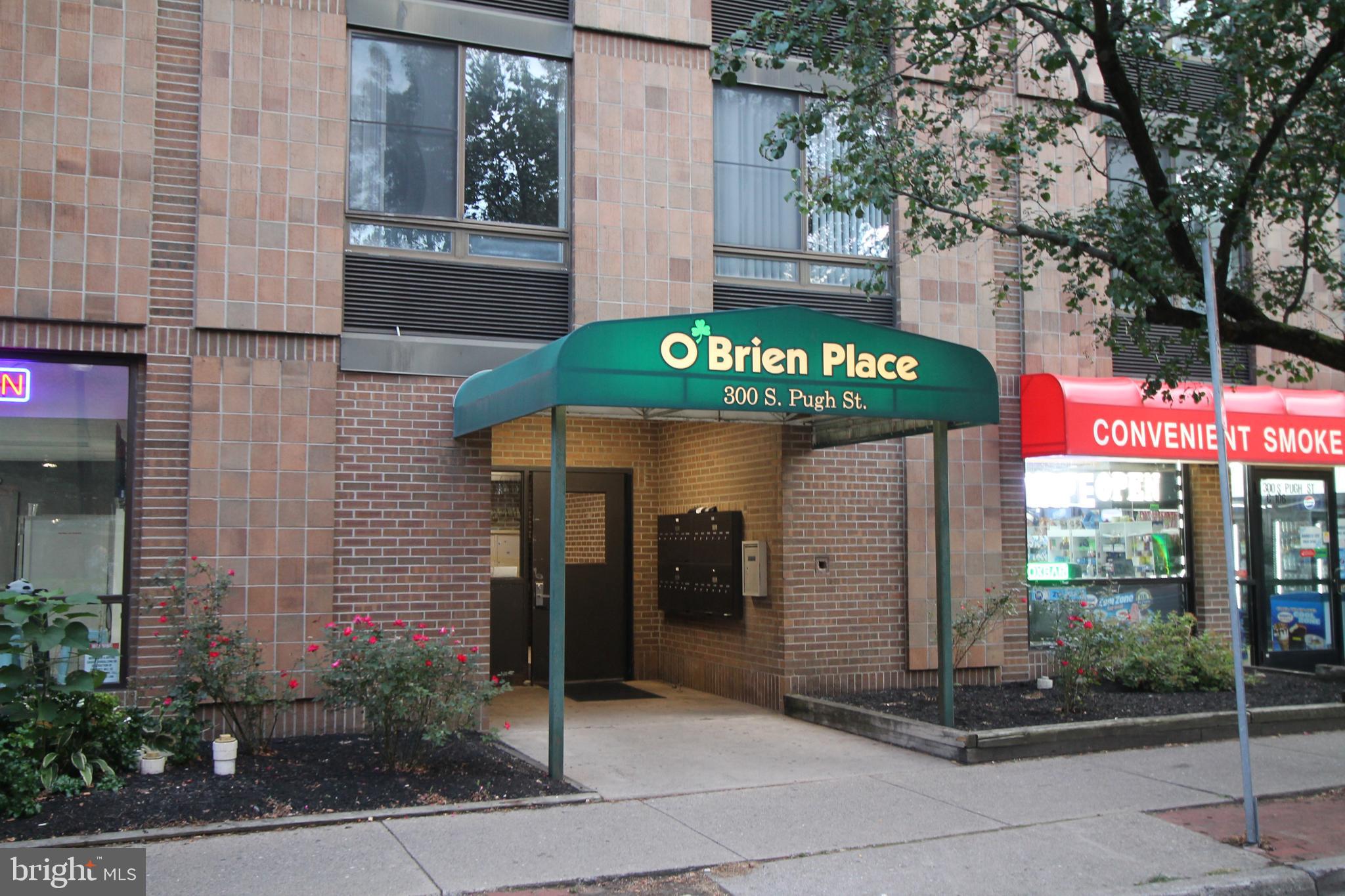 Discover the perfect student living at O’Brien Place on Pugh Street – just steps from campus and downtown! This recently updated 2 bedroom, 2 full bath apartment offers over 1,000 sq.ft. of comfortable living space with stylish plank flooring throughout and sleek granite countertops in both bathrooms. The open floor plan features a spacious living room filled with natural light, seamlessly flowing into the kitchen featuring stainless steel appliances and a lovely dining area – ideal for studying, relaxing, or entertaining. With the convenience of 2 full bathrooms, the ability to accommodate up to five students, and laundry on each floor, this apartment provides both comfort and practicality in a sought-after location. Don’t miss your chance to live in one of the most desirable student addresses in State College – schedule a tour today!