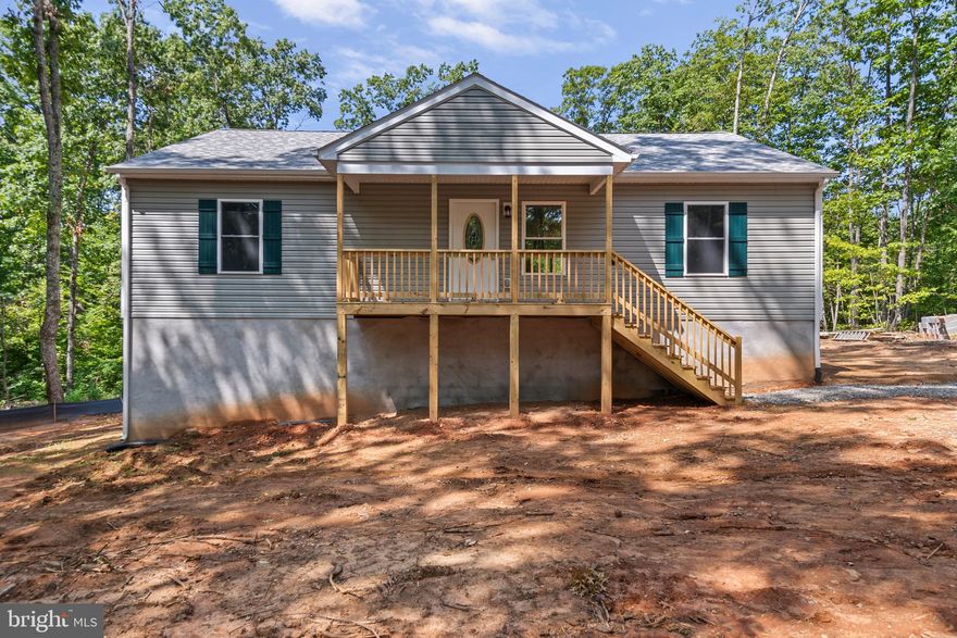 Stunning New Construction Home!!! Finished and ready for move in!! This beautifully designed 3-bedroom, 2-bath residence features modern finishes and thoughtful details throughout. The spacious kitchen boasts elegant granite countertops, perfect for cooking and entertaining. Retreat to the primary bathroom, where you'll find a luxurious ceramic tile shower that adds a touch of sophistication. Large primary bedroom with walk in closet. Enjoy relaxing mornings on the charming covered front porch, or host gatherings on the expansive rear deck, ideal for outdoor living. Stay connected with Comcast internet, ensuring you have high-speed access for all your needs. Don’t miss the opportunity to make this exceptional property your own!