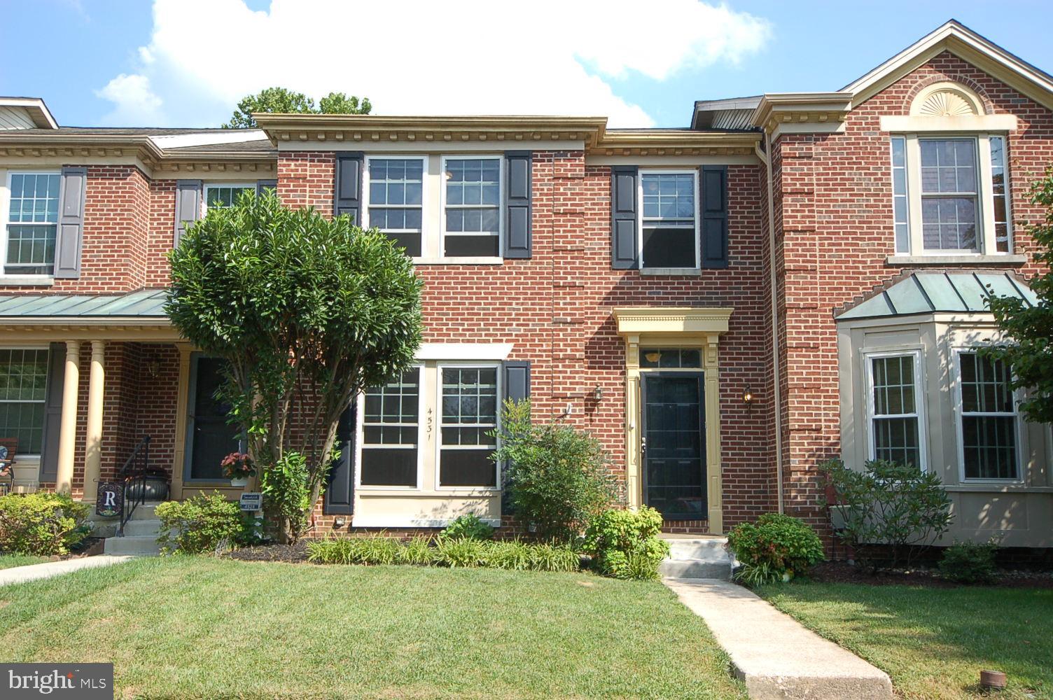 Welcome to this beautifully updated, brick-front townhouse in the desirable Dorsey Hall community! Located on a quiet cul-de-sac in Kingscup Court, this spacious home offers 3 bedrooms, 2 full and 2 half baths, and over 2,300 sq. ft. of living space across three levels.
Freshly painted throughout with brand-new carpet on the upper and lower levels, this home also features a gourmet kitchen with a new Quartz countertop (2025), central island, breakfast area, and floor-to-ceiling sliders for natural light. Recent updates include dishwasher (2022), refrigerator (2020), range/oven (2019), and water heater (2018).
The main level boasts an open layout with a spacious living room and formal dining area. Upstairs, the primary suite includes cathedral ceilings, a ceiling fan, and a luxurious en suite with soaking tub and separate shower. Two additional bedrooms with vaulted ceilings share a full bath.
The finished lower level features a large rec room, wood-burning fireplace, wet bar, and walk-out access to a private, fenced yard and patio—perfect for entertaining.
Minutes to Dorsey Hall playground and pool, top-rated schools (Northfield ES & Dunloggin MS), shopping centers, parks, YMCA, and commuter routes (29 & 100).
Move-in ready and meticulously maintained—schedule your private showing today before it’s gone!