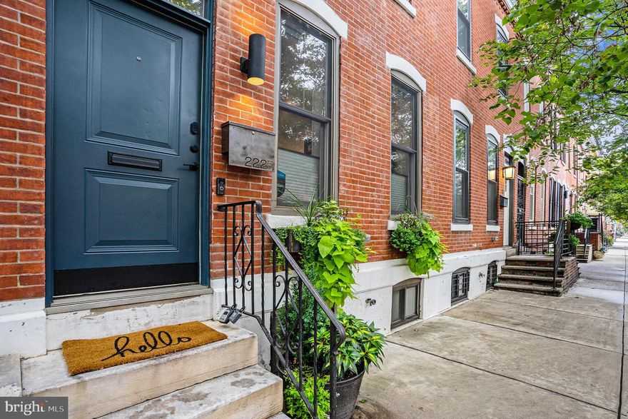 Welcome to your new home in the heart of Philadelphia's coveted Graduate Hospital neighborhood! This stunning 3-bedroom, 3.5-bathroom townhouse offers contemporary luxury living at its finest. With a freshly painted interior, exceptional amenities, and a prime location, this property is the epitome of urban living. As you step inside, you'll be greeted by a spacious and light-filled living area with a gas fireplace and classy bookshelves, perfect for entertaining friends and family. The open concept design seamlessly flows into the dining room and chef's dream kitchen with plenty of cabinet space, peninsula counter seating, Blue Star range and a brand new Bosch refrigerator. Step outside to your private rear patio that has a new wooden fence- the ideal place for enjoying al fresco dining or simply relaxing in your urban oasis. But the real showstopper awaits you on the rooftop. Ascend to the gorgeous roof deck, where you can soak in breathtaking views of Center City, Philadelphia. Whether it's sipping your morning coffee or unwinding after a long day, this space offers a serene escape. The second floor features hardwood floors throughout, a tastefully modern full bath and laundry room. The primary bedroom located on the upper level is a true retreat, boasting a huge walk-in shower with a river rock tiled floor, double vanity and modern fixtures. This level also features a convenient wet bar that leads directly to the roof deck, making it the ultimate spot for relaxation and entertainment. The home has a newly upgraded whole house sound system including new speakers for the roof deck. The lower level of the home has a fully finished basement and full bath with an additional storage area. This level can be used as a second living space, playroom, office or guest suite. Location is everything, and this townhouse truly shines in this regard. Situated just steps away from Sidecar Bar, Ultimo Coffee, and Los Camaradas, you'll have some of the city's best dining and entertainment options at your doorstep. Plus, the short walk to Center City ensures you're never far from the vibrant energy and culture of downtown Philadelphia. The new owner can take over a parking lease only 4 blocks away for $300/month if desired. Don't miss the opportunity to make this modern townhouse your new home. Schedule a showing today and experience the epitome of luxury urban living in Graduate Hospital!