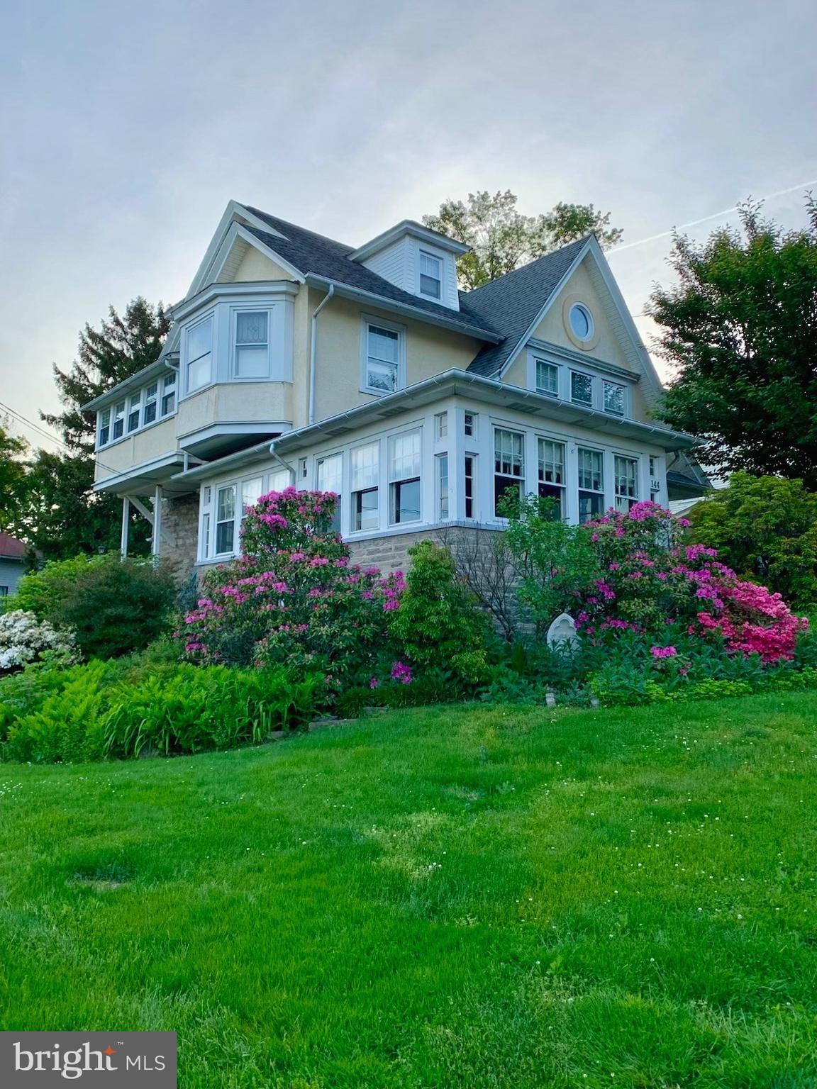 Welcome to 144 Roberts Avenue, a home that exudes craftsmanship, character, and timeless charm. This five-bedroom, two-and-a-half-bath Colonial has been lovingly cared for over the years, offering both warmth and sophistication in a truly special setting. Nestled in the heart of Glenside’s most sought-after neighborhood, this home is bathed in natural sunlight, accentuating its beautiful craftsmanship and welcoming feel.
Step inside to an open foyer with blue artisan tile flooring and a stunning wooden staircase. Start your day in the sun-drenched enclosed front porch, a peaceful spot to relax and enjoy your morning coffee. The eat-in Tuscan-style kitchen, with its beautiful tile flooring, large bay window, and gorgeous wood beams, offers the perfect space for everything from brunch to lively dinners with family and friends. As the day winds down, relax in the cozy TV room or entertain with grace in the stately formal living room, with an atmosphere of elegance and grandeur.
Upstairs, you’ll find a charming landing with natural light from a large window that adds warmth and character to the space. This landing leads to four spacious bedrooms, a sunporch, and a newly updated bathroom, designed for comfort and style. The third floor offers a fifth bedroom along with a huge, spa-like bathroom, perfect for unwinding after a busy day.
Throughout the home, special light fixtures and crystal chandeliers have been carefully selected to add an extra layer of elegance and sophistication. Rich hardwood floors, deep windowsills, and intricate architectural details make this home truly unforgettable.
The home also boasts a newer roof, providing peace of mind for years to come. Beyond the home’s undeniable beauty, its location is second to none. This home is ideally located near Keswick Village, top-rated schools, charming shops, great restaurants, Glenside train station, parks, and public transportation. Just a few miles from Chestnut Hill and Center City Philadelphia, it delivers the perfect balance of suburban charm and urban convenience.
This is more than just a house—it’s a home that has been filled with love and care over the years, standing as a testament to timeless design and quality craftsmanship.
144 Roberts Ave is a must-see—come experience its magic for yourself!
More Photos will be available soon
Open House Saturday April 12, 2025