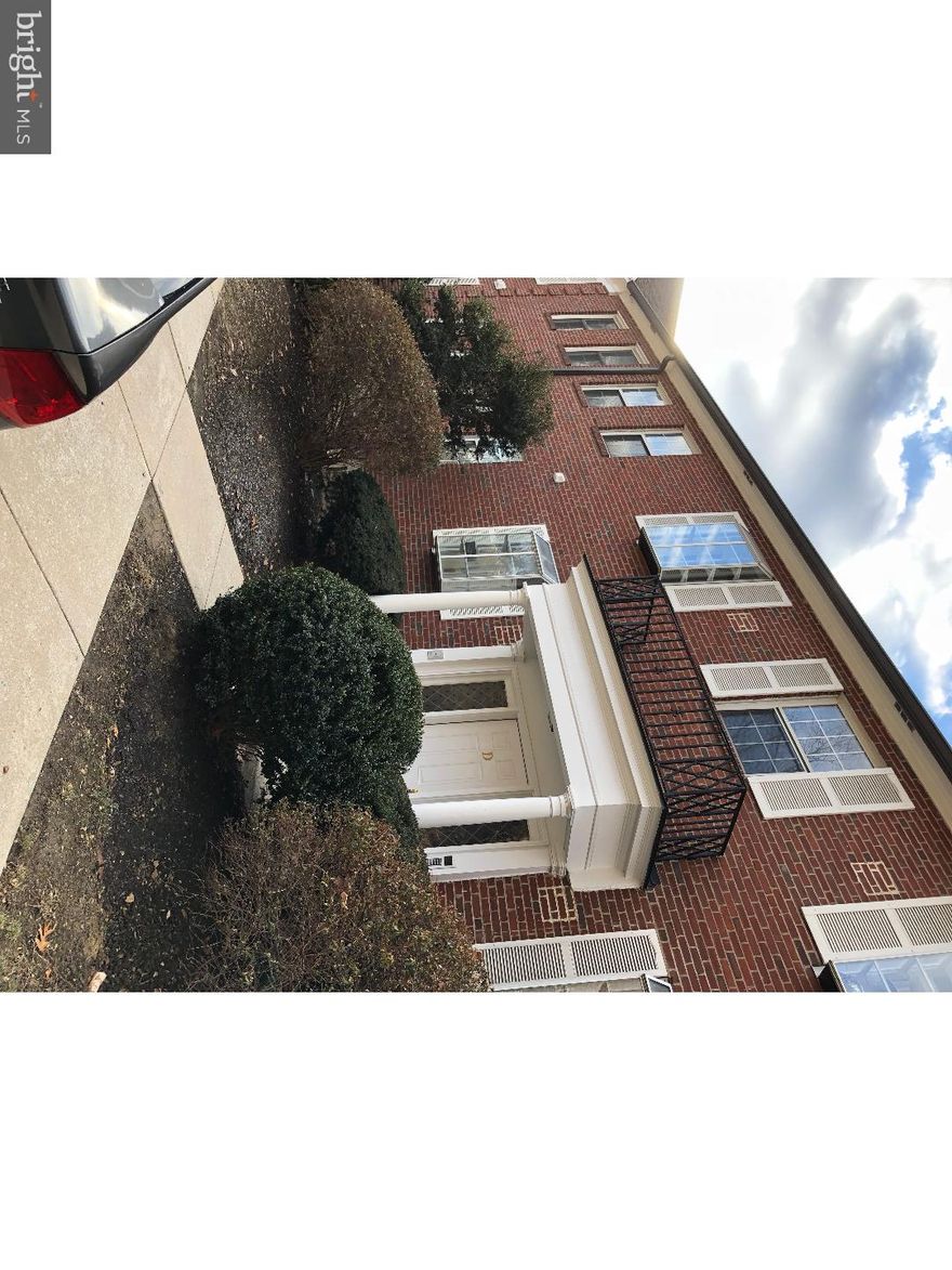 Welcome to Mayflower Square. This bright second floor unit features newly refinished hardwood floors and fresh paint. The living room boasts cathedral ceiling with a skylight. Eat-in Kitchen, Living Room/Dining Room. Condo faces west side of the complex (not facing Montgomery). This unit also comes with a one car garage spot, attic and basement storage. Location cannot be beat. Walk to Bryn Mawr, train station and minutes away from major highways. Sorry, no students.