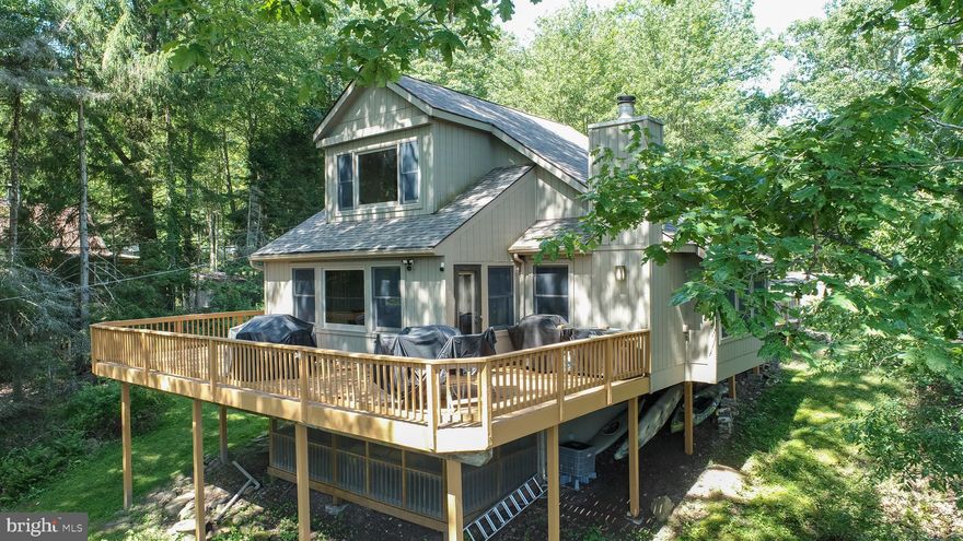 Centrally located in the heart of Deep Creek Lake, this beautifully maintained 3 bedroom, 3 bath home offers breathtaking lake and mountain views year round. Designed with an open floor plan, this home is perfect for entertaining. Enjoy the stunning scenery from the spacious main-level deck, or relax in the screened-in lower level porch.  A cozy fireplace on both levels adds warmth and charm, making this home the perfect retreat. The property also includes a boat slip, providing convenient lake access.  With exceptional views, this home is a true gem in Deep Creek Lake!  Call today to schedule a tour!