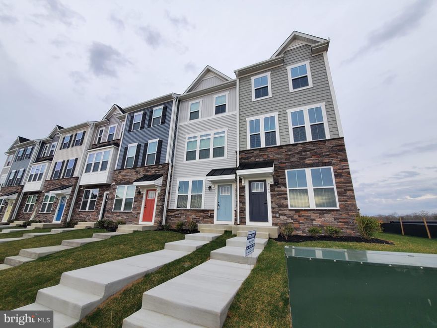 BRAND NEW! READY TO MOVE IN!  Beautiful End Unit Townhouse in Desirable Alexandria Crossing Community, Fredericksburg, VA  . This Unit has 3 Bedrooms with 3 Full Baths and 1 Half Baths. 1 Car garage. Main level entry into Foyer, Bedroom with Bathroom . Upper level with Family, Dining, Kitchen and Half Bath.  Upstairs2  with 2 Bedrooms, 2 Baths.  Centrally located to shopping, several restaurants’ options, Minutes away to I-95 and  and Route 1 and Route 17