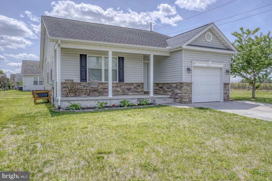 Tucked away just outside Wyoming on a street's end is a newer 3 bedroom 2 bath rancher just waiting for a new owner.  Only an expanding family would keep the present owners from staying.  So close to schools, shopping and other Dover amenities.  Hard to find a home in this price range in the Caesar Rodney School District.   Be the first to tour the property.                       House has security cameras