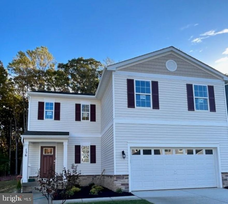 The Deerfield, a Colonial 1,906 square feet two-story home, features four bedrooms, two and a half bathrooms, and a two-car garage. As you step into the distinct foyer you will appreciate the open concept floorplan. The spacious kitchen boasts an abundance of cabinetry and counter space, an ample walk-in pantry, a large island with room for seating and stainless-steel appliances. The kitchen has an eat-in dining space that flows perfectly into the sizeable family room.  A powder room and coat closet are located off the foyer tucked away from the family offering privacy for your guest.  Near the two-car garage is a conveniently place storage closet perfect for those muddy boots.  Upstairs, the four bedrooms provide enough space for everyone to rest and relax despite what the day has thrown your way.  The owner’s suite boasts an ample bedroom, a generous walk-in closet, and an oversized owner’s bathroom with double bowl vanity. The second floor also features the laundry room, a roomy secondary bathroom with double vanity and a large hall linen closet. For those seeking additional entertainment space the included finished recreational room in the basement will provide plenty.  You will also have a rough-in for future bath to complete at your leisure.  Pictures nor videos really don’t capture the beauty of this elegant home.