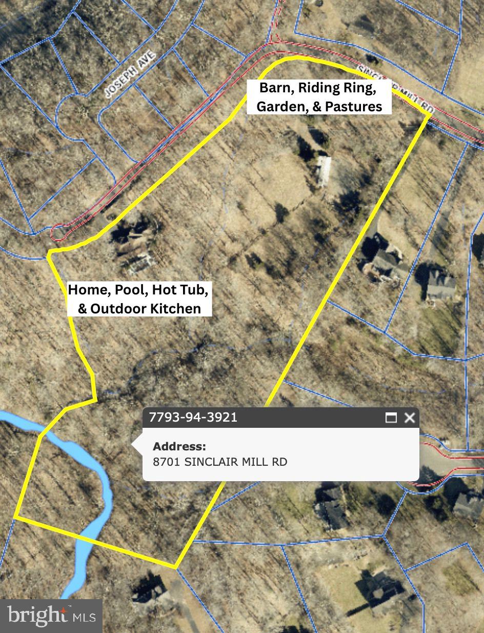 8701 SINCLAIR MILL ROAD