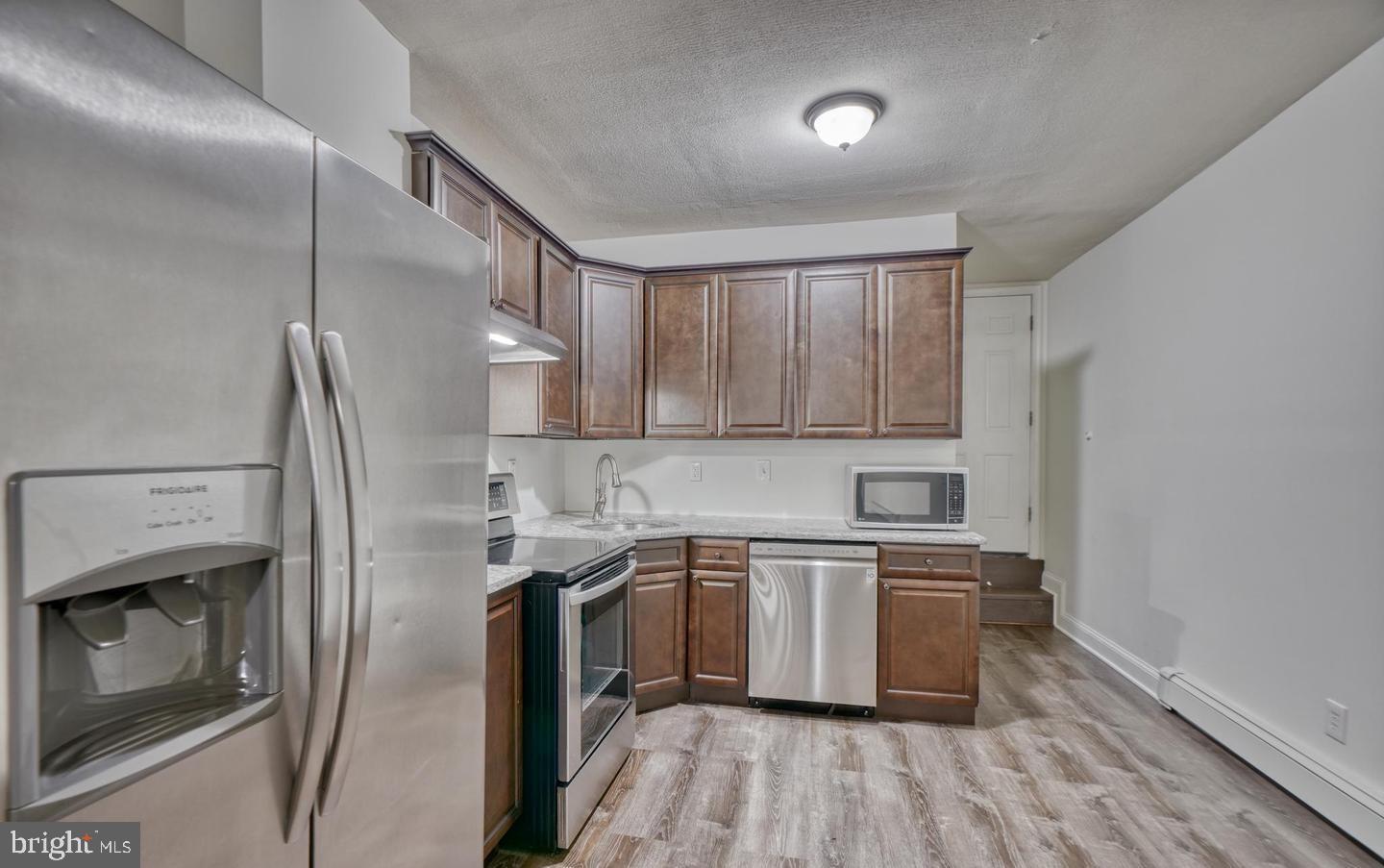 Newly updated two-bedroom one bathroom home! This property features ample living space, updated kitchen with stainless steel appliances, and private patio. Basement is perfect for all your storage needs! You’ll love living steps to Fells Point, Patterson Park, downtown, and Johns Hopkins. Easy commuter access to 95,895, and 83. Don’t miss this opportunity!