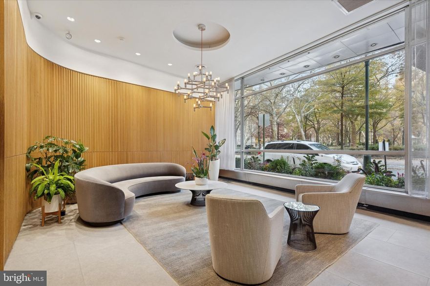 Experience park-side living at an affordable price. Welcome to 220 Rittenhouse Square, Unit 6F — a beautifully refreshed 1-bedroom, 1-bath home perfectly positioned on the coveted west side of iconic Rittenhouse Square Park. Whether you’re a first-time home buyer, looking to downsize, or need a pied-a-terre for weekend getaways, look no further.
Featuring newly refinished original parquet floors, this bright and inviting residence has a smart, well-designed layout with lovely park views from both the living room and the oversized bedroom. Perched on the 6th floor, it offers a peaceful backdrop rarely found in the heart of the city. A generous entrance foyer welcomes you with room to furnish, and flows directly into the open living and dining area. This combo living space makes the most of the home’s footprint, creating an ideal setting for both relaxing and entertaining. The wide galley kitchen with Quartz countertops is warm and functional, complete with a breakfast bar and an in-unit washer/dryer for everyday convenience. Three large hallway closets plus two within the bedroom area, offer enough storage space to ensure everything has its place. This elevator building offers the ease of full-service living with a 24-hour front desk concierge, doorman service, and a well-equipped fitness center—all within a boutique setting that feels private and personal. Set just steps from Borromini and Rouge, this unit offers all of the conveniences of the Rittenhouse area in one of the city’s most prestigious neighborhoods.