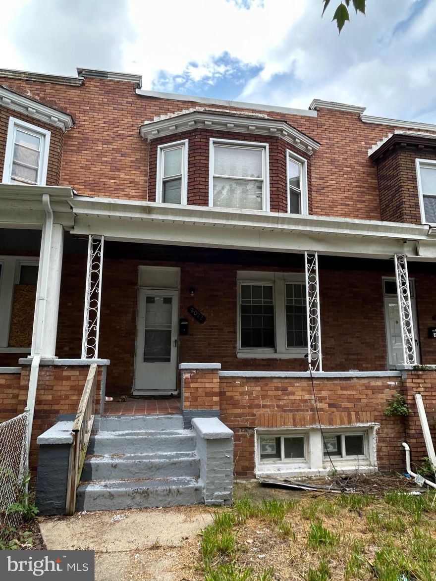 Welcome to this fantastic rehab property located in the heart of Baltimore. With 3 bedrooms and 2.5 bathrooms, this property offers an excellent opportunity for investors seeking high returns or potential rental income. The spacious layout provides ample room for tenants or future homeowners to create a comfortable living space. The property's convenient location ensures a steady demand from tenants, making it an attractive investment option. Go check it out today before it's gone! **SOLD STRICTLY AS-IS. CASH OR HARD MONEY ONLY**. SELLERS STRONGLY RECOMMEND USING NEW WORLD TITLE OR ONE OF THE TITLE COMPANIES LISTED IN THE SELLER ADDENDUM.