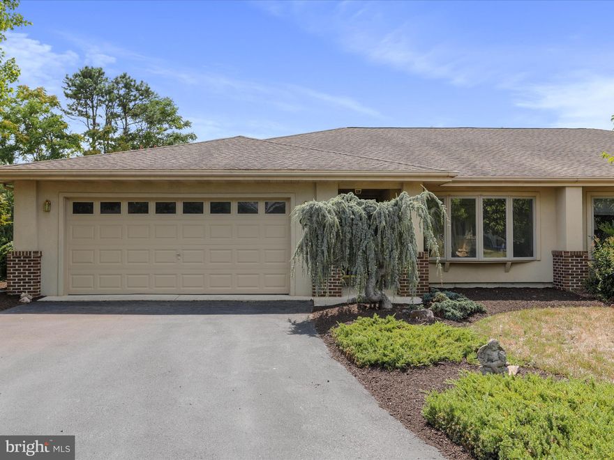 Scenic Duplex Overlooking Mountain View Championship Golf Course!
Discover unparalleled views and modern comfort in this newly remodeled duplex located in The Woods. Situated with breathtaking vistas overlooking the 4th Fairway of the prestigious Mountain View Championship Golf Course, this home offers a serene retreat with views of a picturesque pond on fairway #4 and the majestic mountains beyond. Inside, the home features 3 bedrooms, 2 full bathrooms, including an updated primary bath with a double bowl granite vanity top and updated vanity cabinet. Separate laundry room off of the entry. The newly renovated kitchen showcases white shaker style cabinets, granite countertops and luxury vinyl plank flooring that flows gracefully from the kitchen through the breakfast nook, living room, and entry foyer. A cozy gas fireplace enhances the inviting ambiance of the living room with a sliding glass door that leads to the sunroom with access to the patio. Vaulted ceilings in the kitchen, living room, and bedrooms add a sense of spaciousness and elegance. Spacious 2-car attached garage with attic storage. Perfectly blending comfort with natural beauty, this property is an ideal choice for those seeking both tranquility and luxury living in a prime location.
Class A membership available with an initiation fee of $3,150 and annual dues of $2500.00.