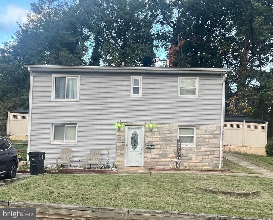 AGENTS - PLEASE VIEW AGENT REMARKS IN BRIGHT MLS. ESTATE SALE. Sold strictly AS-IS condition, investor opportunity. This unique charming 4-bedroom, 2-bath home nestled in the heart of Riverdale, MD. This residence offers endless potential for those looking to add their personal touch. With a solid structure and classic layout, this property just needs a little TLC. 1 bedroom and 1 bath on main level; 3 bedrooms, 1 bath, and washer/dryer on lower level. With a new roof, hot water heater, air conditioner, washer/dryer and kitchen appliances all less than 2 years old, many of the big-ticket updates have already been taken care of — leaving room for your personal touch to make it shine. Large fenced in entertainer’s backyard, featuring a large patio area, mature trees, and plenty of room for outdoor dining, gardening, or summer gatherings. With just a little TLC, this home has the potential to become your dream property or a smart investment opportunity.

Please schedule all showings online via Showing Time.

Offers may be entered ONLINE through Tuesday, November 18, 2025 at 3:00 pm.

AT SELLER'S DISCRETION, AN OFFER MAY BE ACCEPTED AT ANY TIME.