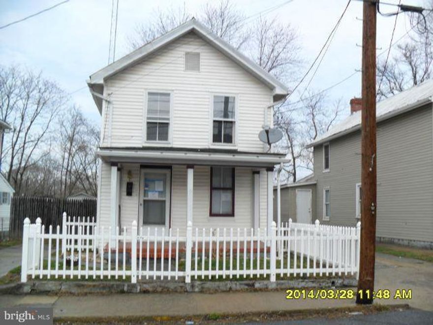Great Deal! Cute home! 2 Bedrooms and 1 Bathroom.  Only minutes from I-81, Rt. 11 and Rt.45. Near by train station, restaurants, hospital and recreation center. Sold as is.