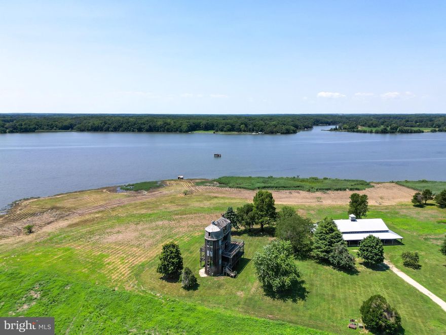 Here is your opportunity to own this one of a kind property  on Marylands Eastern Shore.   Lands End Road is located in the prestigious estate area of Queen Annes County  minutes from Centreville and Chestertown by both land and water.  Drive down the private mile long lane through the woods as it opens up to 30 acres of panoramic vistas  with  over 600 feet of waterfront on the Chester River and  2200 feet on  Whites Cove.  There is absolutely no place on this property that doesn't have breathtaking views of the water or countryside.  You step in to your own paradise with wildlife and nature surrounding you at every turn.  The  current "residence" was custom built with double silos - familiar to anyone who has traveled down the Chester River .  This very unique building is 4 stories high with commanding views of the property and waterfront.  It is in need of extensive repairs and is currently not habitable. The custom built barn has 7 stalls, a shop, a managers office and tack room .  While also in need of repairs this barn would not require much rehab to return it to its original state as  a high end horse facility - even the horse stalls have spectacular water views.
Convenient to Washington - 1 hour 20 minutes; BWI 1 hours 10 minutes; Philly - 1 hour 45 minutes 
Both buildings are sited on high ground and each have their own septic systems and share a well