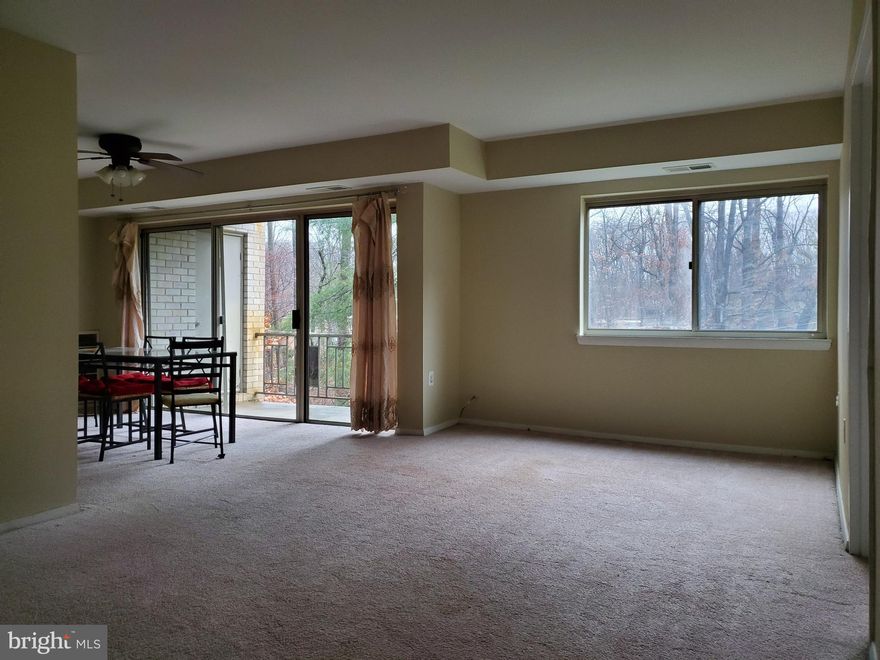 RENT REDUCED. Sought after Bethesda Park Condo,  ALL UTILITIES (ELECTRICITY, GAS, WATER) INCLUDED, Available immediately, 1145 sqft, Larger two bedrooms unit featured with a big den, One full bath, Upgraded kitchen cabinets and granite countertop, Newer gas range, Kitchen breakfast bar, Ceramic kitchen floor, Open floor plan, Large living room, Large master bedroom with two closets,  filled with natural light, Central heating and cooling, Two reserved free parking. Great public schools.Convenient location. 15-minute walk to Twinbrook metro station/Red line, 5-minute walk to the bus stations of J2, 10 and C4. C4 runs to Twinbrook station, Easy access to shopping and restaurants, including Pike & Rose, Gaint, Target, Marshall, Safeway, gyms, and many more.The community has great amenities, including tennis courts, tot-lots, BBQ , and seasonal outdoor pool (Memorial Day thru Labor Day). All included in the rent. NO PETS allowed.