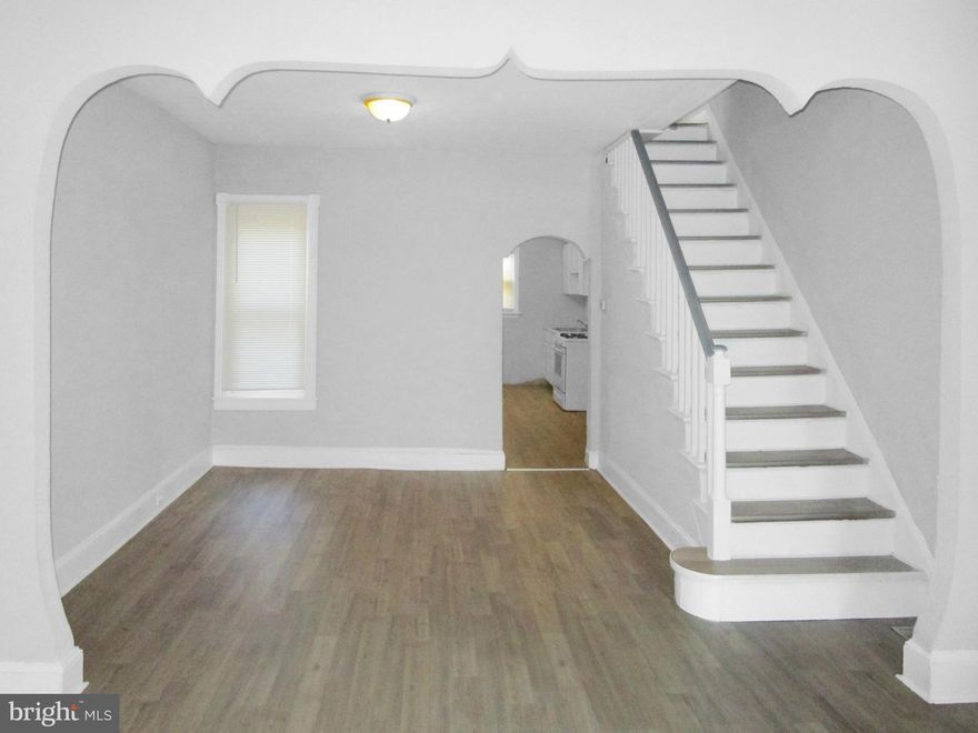 This spacious 3 bedroom home has been recently updated. New paint and flooring throughout. Open front porch. Large living room with formal dining room. Eat-in kitchen and full basement for additional storage space. Convenient location. Schools, shopping, recreation and transportation all within walking distance.
Tenants are responsible for all utilities.  Applicants must meet credit specifications and income requirements to qualify. Requirements include first and last month's rent plus a security deposit equal to one month’s rent. Tenants are required to show proof of Renter’s Insurance. $50 application fee per adult. ***Rental amount is based on a 1 year lease.***