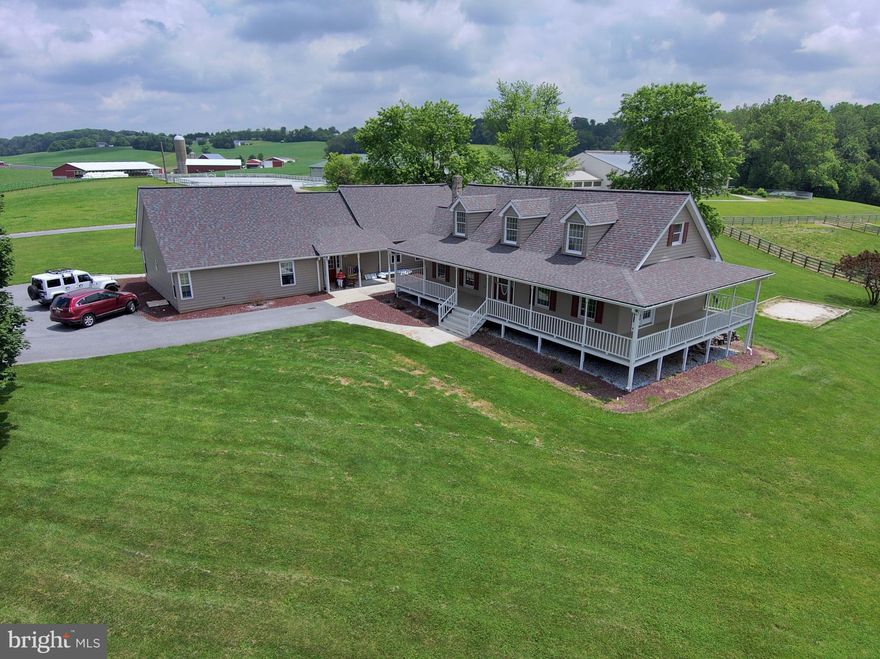 Premier Equestrian Center on 50 Scenic Acres — Featuring Two Full Residences

This state-of-the-art, full-service equestrian facility is a rare turnkey opportunity for serious equine professionals or aspiring entrepreneurs. Situated on 50 picturesque acres, this meticulously upgraded property offers everything you need to board, train, host clinics or shows, and build your dream career in the equine world.

Residences:

Main Farmhouse plus Full-Size Attached In-Law Suite — two complete homes perfect for multi-generational living, staff housing, or rental income.

Equestrian Facilities:
Arenas & Riding Areas

200x80 Indoor Arena with brand-new LED lighting, climate-controlled viewing/judges room with A/C, heat, and sound system for announcements and music.

200x100 Outdoor Arena with lighting and water hydrant.

Grass Dressage Arena with integrated obstacle course.

Stabling & Barn Amenities

29 numbered 12x12 stalls in spacious indoor barn

5 grooming stalls + 4 hot/cold water wash stalls in dedicated wash building

Heated/A/C Tack Room with 29 lockers and ceiling fans

Owner’s Office with new flooring, A/C, heat, and Wi-Fi

Boarders’ Lounge with kitchenette (granite counters), ceiling fans, and half bath

Feed/Employee Room with built-ins, new lighting, A/C & heat, fridge, wash sink, and potential upstairs apartment

Pasture & Turnout

19 fenced paddocks with run-in sheds and automatic waterers (designed to open into larger pastures)

7 additional acres of fenced pasture

New 4-board fencing with electric and all-new gates

Additional Features:
3-Bay Garage / Hay & Equipment Barn with 12x12 doors, electric, and lighting

Tool Shed with new roof, siding, and electric

Outdoor Wash Stall

24 lockers for field boarders

6 Big Ass Barn Fans

Security Camera System

Custom Barn Doors

Manure Pit

4 exterior hydrants around the barn

Two 50-amp RV hookups

All-new exterior lighting

Potential for future cross-country course

This exceptional facility has been fully updated over the past five years and is ready for immediate operation. Whether you’re looking to run a boarding business, training program, show series, or clinic venue, this property offers unmatched versatility and income potential.

Build your equestrian legacy here — the possibilities are endless!