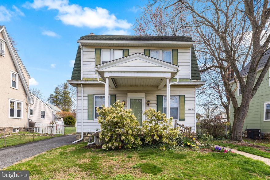 OPEN HOUSE CANCELLED!  UNDER CONTRACT!  


This beautifully maintained 3-bedroom, 1.5-bath Dutch Colonial home in Aldan Borough offers a spacious yard and a detached garage. Situated on a peaceful, one-way, sidewalk-lined street in the William Penn School District, this charming property is a true gem. Step inside through the newer Pella door on the covered front porch and into the bright, inviting living room with plenty of natural light and a calming color scheme. The open-concept dining room connects the living area to the modern kitchen, which has been updated with white IKEA cabinetry, quartz countertops, an island, tile backsplash, and newer appliances, including a refrigerator and dishwasher. Just off the kitchen, a back door leads to a fenced-in backyard with a large raised bed garden—perfect for growing your own food throughout the summer. A front bed featuring a Japanese maple was added as well as a large butterfly bush and lilac bush in the backyard. Two lily of the valley bushes are in bloom in front of the porch where I added sunshades for privacy and comfort while hanging out on the porch.  Some of the plants included in the backyard planters are butterfly bushes, Russian sage and cat mint. Another with speedwell, bee balm, and dahlias. One with tulips and another with perennial flowers. There are two planters dedicated to strawberries which provide dozens and dozens of strawberries. Lastly there's an herb garden and composting planter. The basement offers ample storage, a laundry area, a 2022 water heater, an electrical panel (2018) with whole-home surge protection, and a half bath that's pre-plumbed for conversion into a full bath.  Upstairs, you'll find three cozy bedrooms, each featuring large windows and ceiling fans, along with an updated full bath. One bedroom leads to the third-floor bonus room, which could serve as a home office, playroom, or potential fourth bedroom. The home is equipped with a newer high-velocity central HVAC system controlled by a Nest thermostat, which heats and cools the entire home, along with a ductless split system (2018) on the first floor. Outside, a private driveway offers parking for multiple cars, and the detached garage with a carport is sold "as-is," offering endless possibilities.  Upgrades include: New Range, refrigerator, and Hot Water Heater 2022. New Sump Pump and French Drain system 2022. Updated Gutters and added gutter guards 2023. Added exhaust fan with light to main bathroom 2024. Insulation, drop ceiling, wall repair and painting in basement 2025 and new electric circuit breaker in the garage. Enjoy space to relax, garden, and play in the yard, all within close proximity to public transit and shopping.
