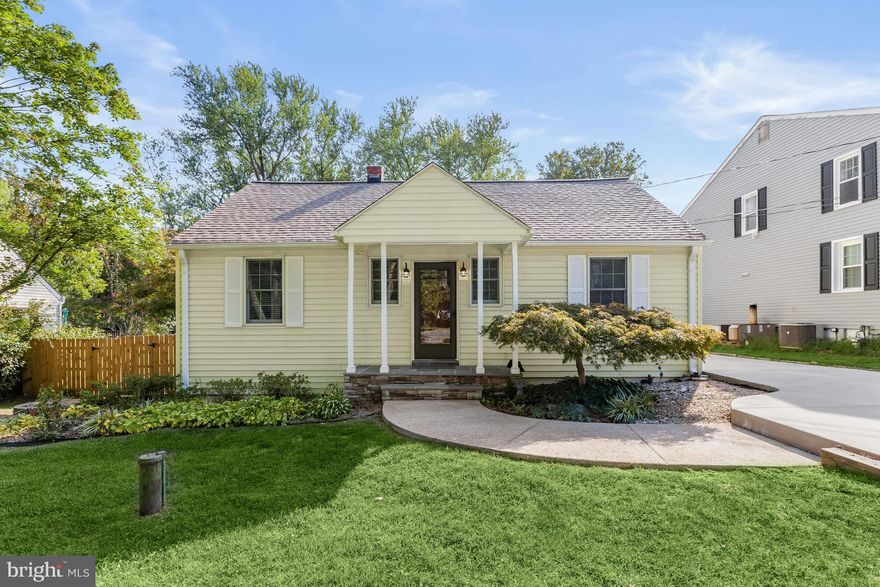 Nestled on a pristine 0.66-acre lot, this three bedroom, two bathroom home offers a tranquil setting with the backdrop of lush trees. As you step inside, you are greeted by a welcoming front living room that sets the tone for the rest of the house. The elegant dining room features recently refinished hardwood floors, creating a sophisticated space. The kitchen is fully equipped with new stainless steel appliances, gorgeous granite countertops, and a stylish tile backsplash, making it a hub for culinary enthusiasts. Adjacent to the kitchen, a convenient mudroom provides ample storage space and offers access to the laundry area. From here, you can step out onto the rear deck, perfect for enjoying outdoor meals or relaxation. The main level of the home also includes the first bedroom, offering convenience and accessibility. An adjacent full bathroom serves this bedroom and complements the main level's functionality. Moving upstairs to the top level, you will discover the primary bedroom, a spacious retreat with two walk-in closets and a sun-filled skylight that bathes the room in natural light. An additional full bathroom on this level also serves the third bedroom, which features a skylight as well, adding character and charm to the space. The rear of the home is a haven for outdoor activities and relaxation, with a deck, patio, storage shed, and an expansive yard that extends 25 feet into the woods. The recent updates to the kitchen and bathrooms, as well as the brand new plush carpeting in the upper level, make this home move-in ready and a perfect place to call home.