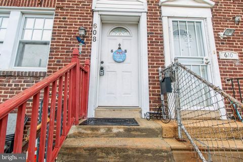 Townhouse For Sale - 608 Raritan Street<br/> CAMDEN, NJ 08105