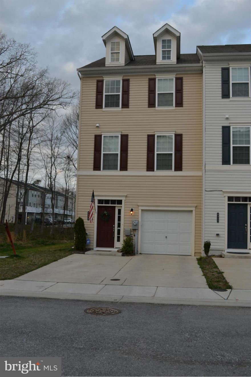 REDUCED! WILL CONSIDER CLOSING HELP! PRICED LOWER THAN NEW CONSTRUCTION! Beautiful, Like New, End Townhome in Jacobs Forest. Backs To Woods with Plenty of Privacy. Open Floor Plan. Lots of Upgrades with Granite, Stainless Steel, Gas Cooking, Island, Breakfast Bar, & Pantry. Spacious Deck off of the Kitchen.Finished Basement with Walkout & Patio, 1 Car Garage. Must See To Appreciate.