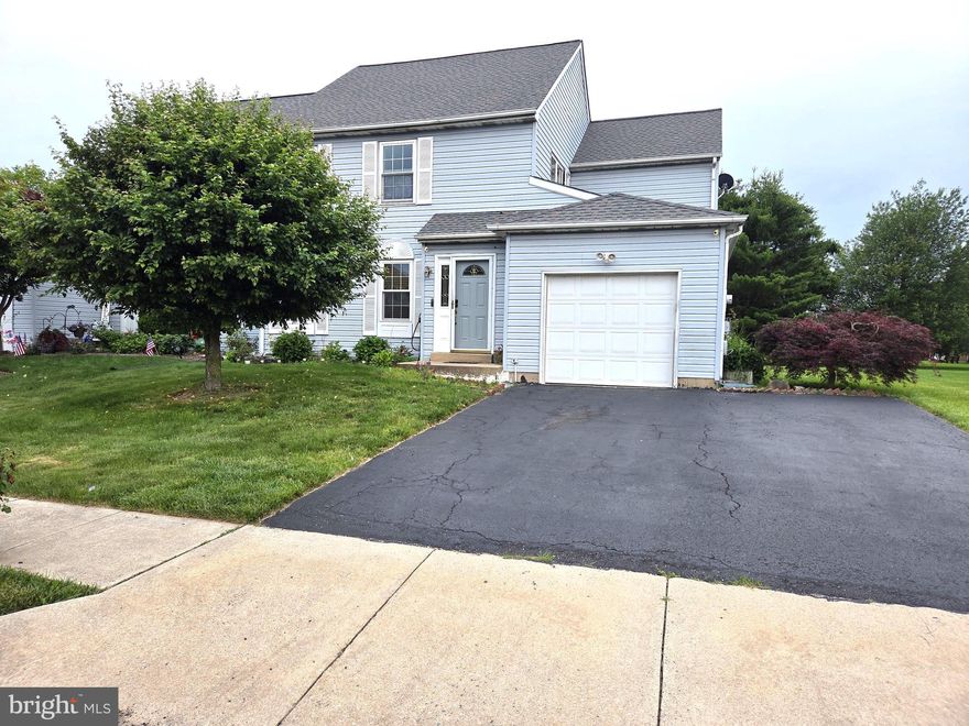 Ready to move in, Charming 3 bedroom, 3 bath  semi detached townhouse for rent in highly sought after community of Yorkshire Commons backing to the township park.   House is freshly painted and partially furnished for immediate move-in.  First floor offers expansive living and dining spaces with Kitchen and Breakfast room over looking the deck and huge backyard space for evening relaxation and weekend gathering.  Backyard borders to the township park enabling quick walk in the park.  First floor also has convenience of laundry and full bath.  Upstairs are all 3 bedrooms with decent closet spaces.  Finished basement offer plenty of space of for recreation and gatherings.