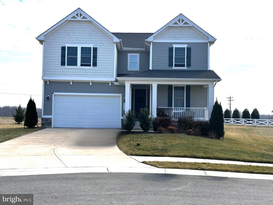 If you’ve been waiting for a like-new home on a quiet cul-de-sac with the opportunity to assume a low-rate VA loan, this is the one that makes you stop scrolling.Welcome to 10100 Governors Lane in Fredericksburg, Virginia 22408, located in the sought-after riverfront community of New Post on the Rappahannock. Built in 2022 and meticulously maintained, this stunning home offers over 4,200 finished square feet across three spacious levels and sits on a large cul-de-sac lot with an in-ground sprinkler system and room to truly enjoy the outdoors.Inside, the popular Coronado floor plan by Richmond American Homes delivers the open, modern layout today’s buyers love. Contemporary LVP flooring flows throughout the main level, leading into a bright and expansive living, dining, and kitchen space filled with natural afternoon light thanks to the western rear exposure. The kitchen is a true centerpiece with white quartz countertops, crisp white cabinetry, new pendant lighting, stainless steel appliances, a massive 45 square foot island perfect for gathering, and an oversized walk-in pantry that lives up to the hype. A functional mudroom keeps daily life organized and clutter tucked away. Upstairs, you will find three generously sized bedrooms, two full baths, and a versatile loft that can easily serve as a playroom, media space, or home office. The primary suite is designed for comfort, featuring dual walk-in closet space and a beautifully finished ensuite bath with designer tile, double vanities, and a spacious shower. Laundry is conveniently located on the upper level near the primary suite.The finished lower level adds incredible flexibility with new LVP flooring, a full bedroom, full bath, and walkout access to the backyard. Whether you envision a guest retreat, home gym, office, or recreation space, this level delivers. The egress window and exit to the yard make the space bright and welcoming. Living in New Post on the Rappahannock means enjoying true lifestyle amenities. Within minutes you can access the Rappahannock River shoreline, community dock, splash pad, pool, playgrounds, walking trails, and park spaces. The Spotsylvania VRE station is approximately five minutes away, making commuting simple. You are also close to shopping and dining at Cosner's Corner, convenient access to I-95, and just a  short drive to Fredericksburg for historic charm, restaurants, and entertainment.A nearly new home, a large private cul-de-sac lot,  river access, and the potential benefit of a low assumable VA rate create a rare opportunity in today’s market. This is the kind of home that offers both smart financing potential and a lifestyle upgrade all in one.. A nearly new home on a large cul-de-sac lot makes this the perfect choice. Call the agent of your choice and ask how to go about assuming this VA  loan.  You the Home-Buyer must be a quailified Veteran and be willing to subsitute their entitlement in place of sellers.