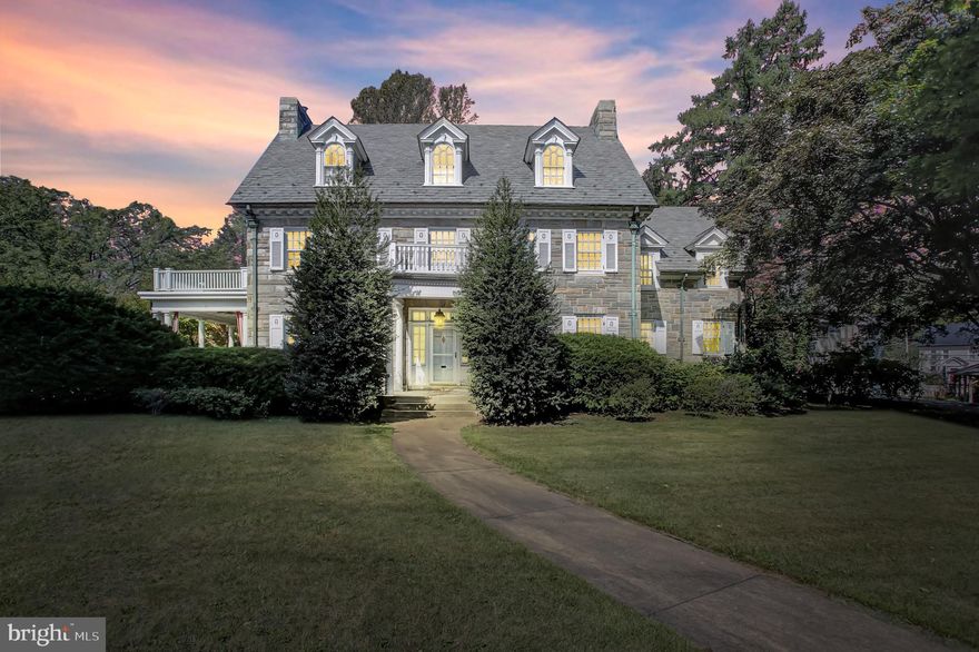 307 West King Street – A 1930’s Stone Masterpiece in the Heart of Shippensburg
Step into one of Shippensburg’s most classic residences—a 1930’s solid stone home that has been lovingly and meticulously maintained for generations. This stately 6-bedroom, 3 full bath, 3 half bath estate showcases timeless craftsmanship, blending original features with enduring quality.
From the moment you enter the grand foyer, you’re greeted by soaring ceilings, inlaid hardwood floors, crown molding, and solid brass fixtures that reflect the elegance of a bygone era. The home’s character continues with a slate roof, copper spouting, and a richly paneled library/office, perfect for work or relaxation.
Designed for both daily living and entertaining, the property offers three levels of finished living space, plus a partially heated and finished basement. Step outside to the expansive covered slate porch, an ideal setting for gatherings, summer evenings, or quiet morning coffee.
The home sits proudly on a level, fully landscaped parcel of over one acre, providing rare privacy within the Borough. Adding to the appeal is a detached 3-car garage with rear storage, ensuring plenty of space for vehicles, hobbies, or equipment.
This grand residence is more than a home—it’s a piece of Shippensburg history, built to the highest standards and ready to welcome its next chapter.
All showing require a pre-approval or proof of funds. Listing agent will be present at all showings.