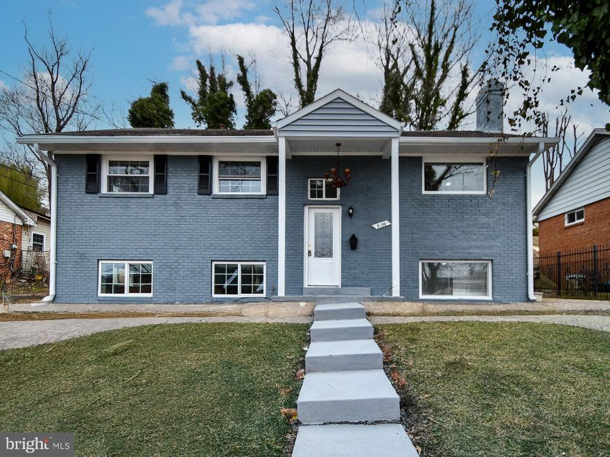 *************  VACANT, READY TO MOVE IN.  BASEMENT NOT INCLUDED. MAIN LEVEL ONLY.        ****************
METICULOUSLY RENOVATED ONE LEVEL 1230 SFT SFH CLOSE TO NATIONAL HARBOR, VA, BASE, DC AND SEVERAL MAJOR ROUTES. ENTIRE HOUSE HAS GLEAMING NEW H/W FLOORS. OPEN FLOOR PLAN. LARGE LIVING ROOM, DINING & KITCHEN IN OPEN SPACE w/RECESS LIGHTS & MOLDINGS. NEW KITCHEN w/36" WHITE CABINETS, GRANITE COUNTER, CENTER ISLAND, SS APPLIANCES.
SEPARATE DINING AREA. MBR w/REN. BATH, TWO MORE LARGE BEDROOMS w/HALLWAY REN. FULL BATH. DINING AREA LEADS TO SECLUDED, SCENIC BACKYARD THROUGH PATIO DOOR. SHOWS WELL. PARKING IN DRIVEWAY, AMPLE STREET PARKING. WASHER & DRYER IN THE HOUSE.
AGENT RELATED TO OWNER. NO PETS, SMOKING.
************  Tenant responsible to pay $350 per month towards utilities usage. PLEASE NOTE THAT BASEMENT IS A
SEPARATE RENT UNIT AND NO ACCESS TO THE BASEMENT FROM THE MAIN LEVEL.