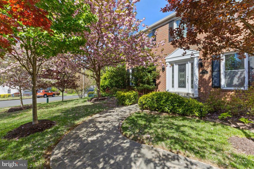 Welcome to this stunning three-level Colonial home, offering 4 bedrooms & 3.5 bathrooms, perfectly positioned on a quiet & spacious corner lot on a closed end cul de sac road. Fantastic location! Over 3500 sq ft! Walk to all 3 highly ranking schools : Rolling Valley Elementary, Irving Middle and West Springfield High School. Just steps to Hidden Pond trail entrance. Walk to Old Keene Mill Shopping Center & Cardinal Forest Plaza and enjoy dozens of shops and restaurants including Starbucks & Giant.  This eye-catching brick front home has impeccable curb appeal, thoughtfully designed landscaping, mature trees, a multi-tiered deck, charming pergola and an interior sauna. Wow! Freshly painted from top to bottom and completely move-in ready—plus, no HOA! Updated lighting throughout. This beautifully updated home features hardwood floors throughout the main level and a welcoming foyer that opens to a spacious living room with a cozy wood-burning fireplace, and access to an expansive deck system that leads to a fully fenced backyard. The formal dining room flows seamlessly into the kitchen which is truly a showstopper! Bright, spacious and stylish with recessed lighting, crisp white cabinetry, subway tile backsplash, and light quartz countertops. Gorgeous! Stainless steel appliances, including a brand-new stove & refrigerator, add a sleek, modern feel. A striking pendant light highlights the extended countertop with bar seating, perfect for casual meals or entertaining. A sliding glass door provides easy access to the deck, and there's also a convenient entry to the two-car garage, which includes plenty of additional storage space. The main level also includes a conveniently located powder room. The upper level offers four generously sized bedrooms and two full bathrooms. Two of the bedrooms feature plush carpeting, while the primary suite and an additional bedroom showcase beautiful hardwood floors. The spacious primary bedroom is a true retreat, complete with a large walk-in closet and a well-appointed en suite bathroom featuring dual sinks, granite countertops, & tiled flooring. The lower level features a spacious, carpeted open area complete with a large built-in bar topped with granite countertops, perfect for entertaining guests. Thoughtful storage is tucked away under the stairs and behind the bar, making it an ideal spot for a wine collection. You'll also love the fantastic indoor rock-heated sauna room with built-in bench seating—your own private retreat! An adjoining bonus room offers flexibility for a home gym, office, playroom, etc. Enjoy walk-out access to the backyard. The space also includes a full bathroom with a shower-tub combo, and a laundry room with a full-size washer and dryer.  HVAC, washer, and dryer less than one year old!  Gutters updated in 2021. Gas line on street - could easily connect to house. Excellent location just outside the beltway! Close to Metro bus stop and commuter bus to Pentagon. Convenient access to major roads including Fairfax County Parkway, 395/495/95, Franconia-Springfield Metro station, Commuter lots and Springfield/Burke VRE locations. Close proximity to George Mason University, Ft Belvoir, Lake Accotink Park, Burke Lake Park, Huntsman Lake, South Run Rec Center, Springfield Golf and Country Club, Springfield Town Center, and Springfield Plaza.  Just minutes to DC, The Pentagon, Reagan National Airport, Alexandria, Arlington, Tyson's Corner and more.  Nearby community swim & racquet clubs. Some photos were virtually staged.  Make your appointment today!