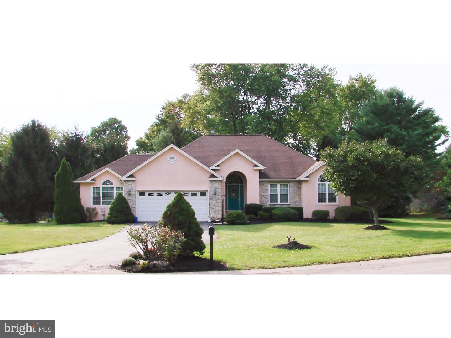 Grand 3 bedroom 2 Bath Rancher located minutes from Valley Forge Park on a quiet cul-de-sac street awaits your finishing touches! This custom built home with natural stone front and stucco exterior welcomes you through a covered slate porch that enters into a neutral tiled foyer. Entertain in the large kitchen with island, spacious dining area, pantry and access to the over sized garage & deck. Or have your guests in the dining room and formal living room featuring a beautiful stone fireplace, and a tray high ceiling. The sun room addition, used as a family room, features a high ceiling with a lighted fan, french doors, and additional access to the deck. Retire in the Master bedroom featuring a full shower bath with vanity area, walk in closet, and tray ceiling. The nice sized second and third bedrooms share a hall bath with tub shower & tiled floor. The huge 1600 sq ft unfinished basement featuring, high ceilings, french drain & sump pump could be easily finished. Even finishing off a second floor is possible with the high ceilings in the attic! 1/2 acre lot located just off of Rt. 23 close to Rt.s 422, 29 and 252. Minutes from shopping, entertainment, transportation and schools. Priced to Sell; Make your appointment today!